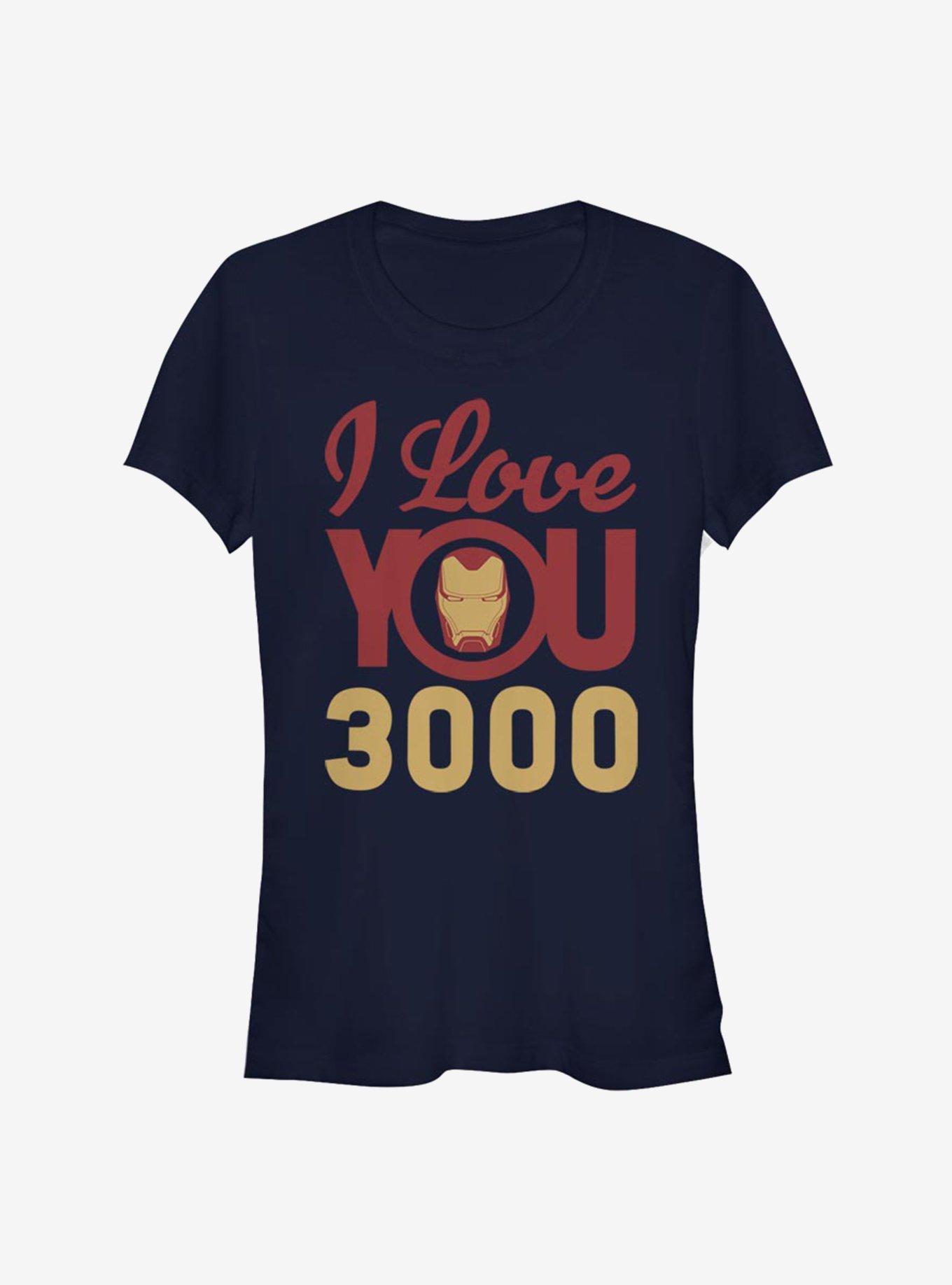 Marvel Avengers: Endgame Iron Man 3000 Icon Face Girls T-Shirt Product Image