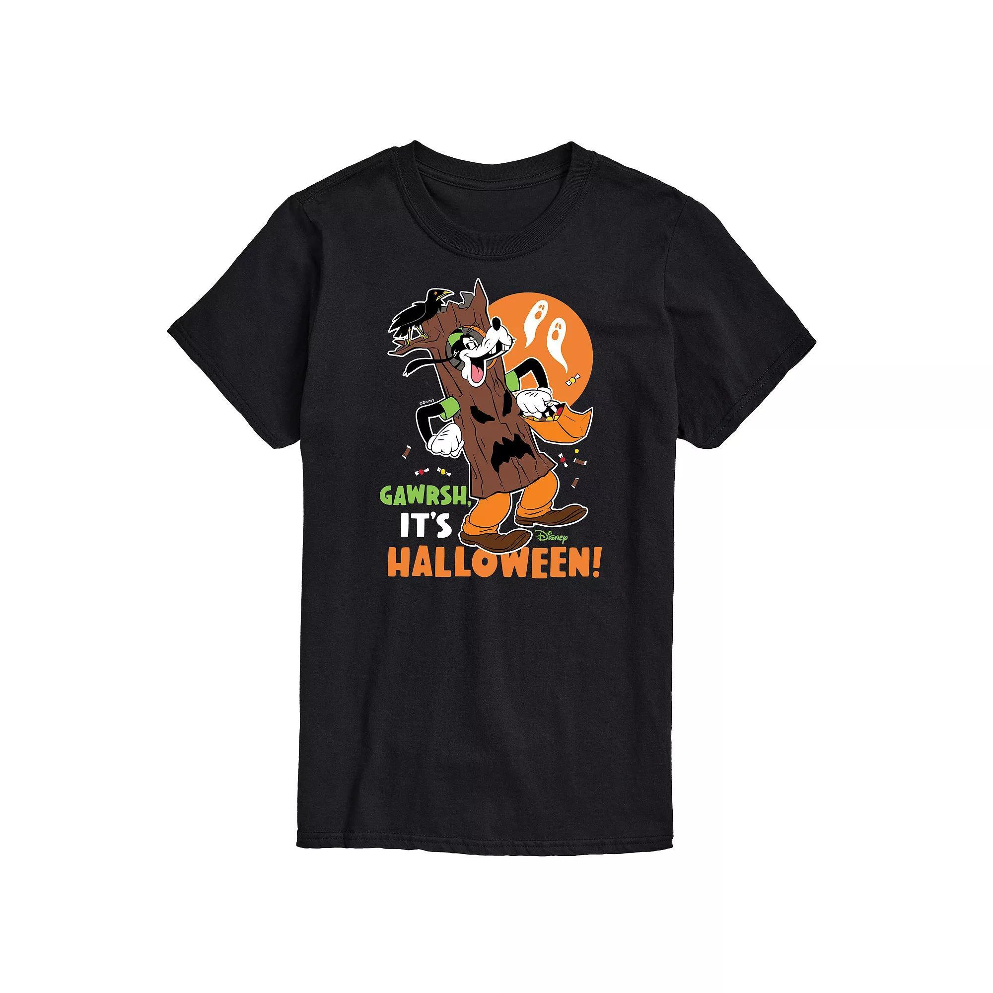Disney's Goofy Men's Gawrish Its Halloween Graphic Tee,  Product Image