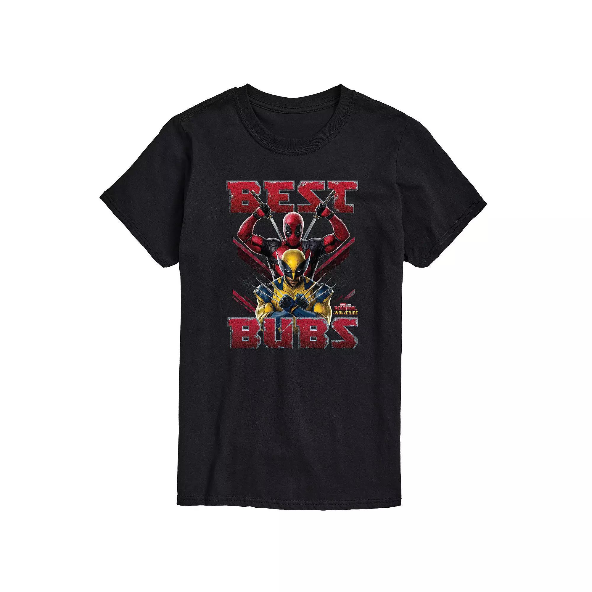 Men's Marvel Deadpool & Wolverine Best Bubs Graphic Tee,  Product Image