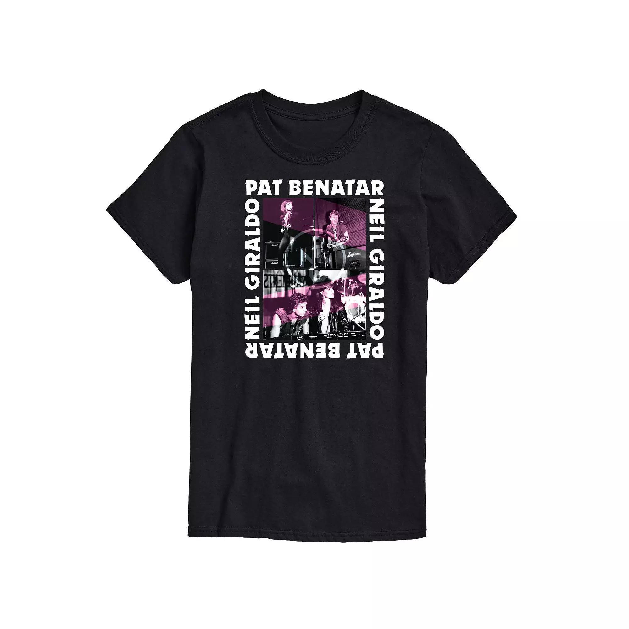 Men's Pat Benatar Graphic Tee, Size: Small, Black Product Image