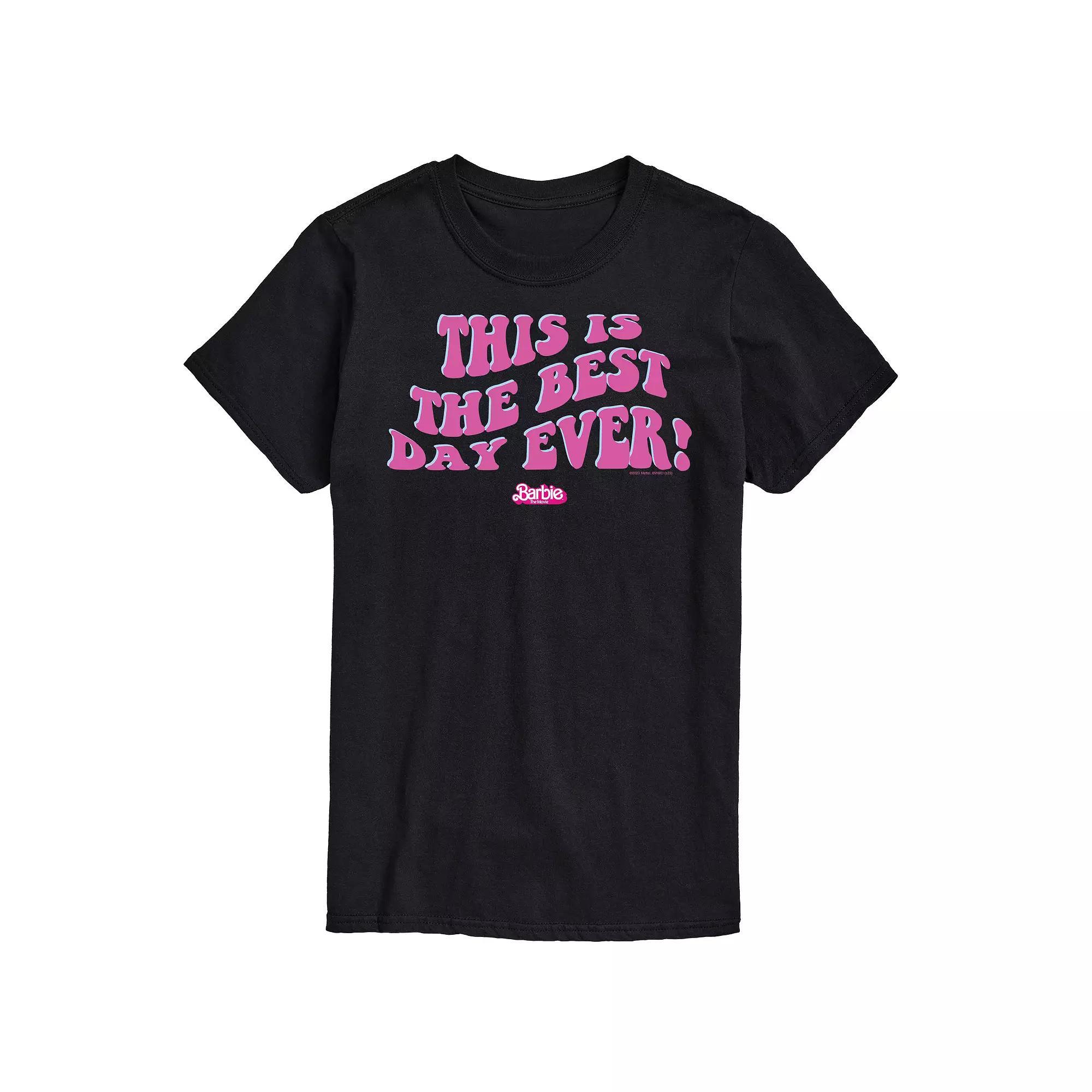 Big & Tall Barbie The Movie Theatrical Best Day Ever Graphic Tee, Men's,  Product Image