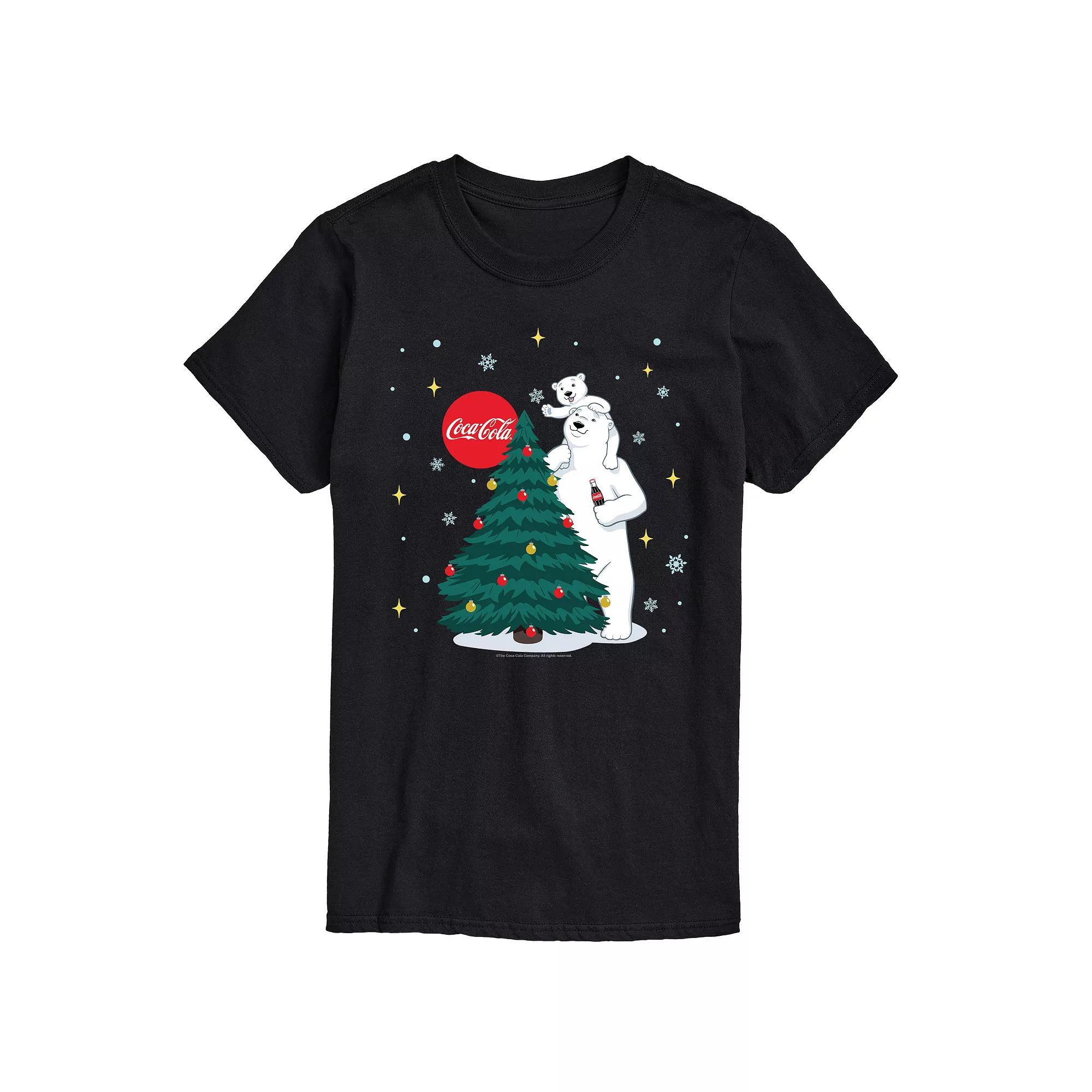 Men's CocaCola Christmas Tree Tee,  Product Image