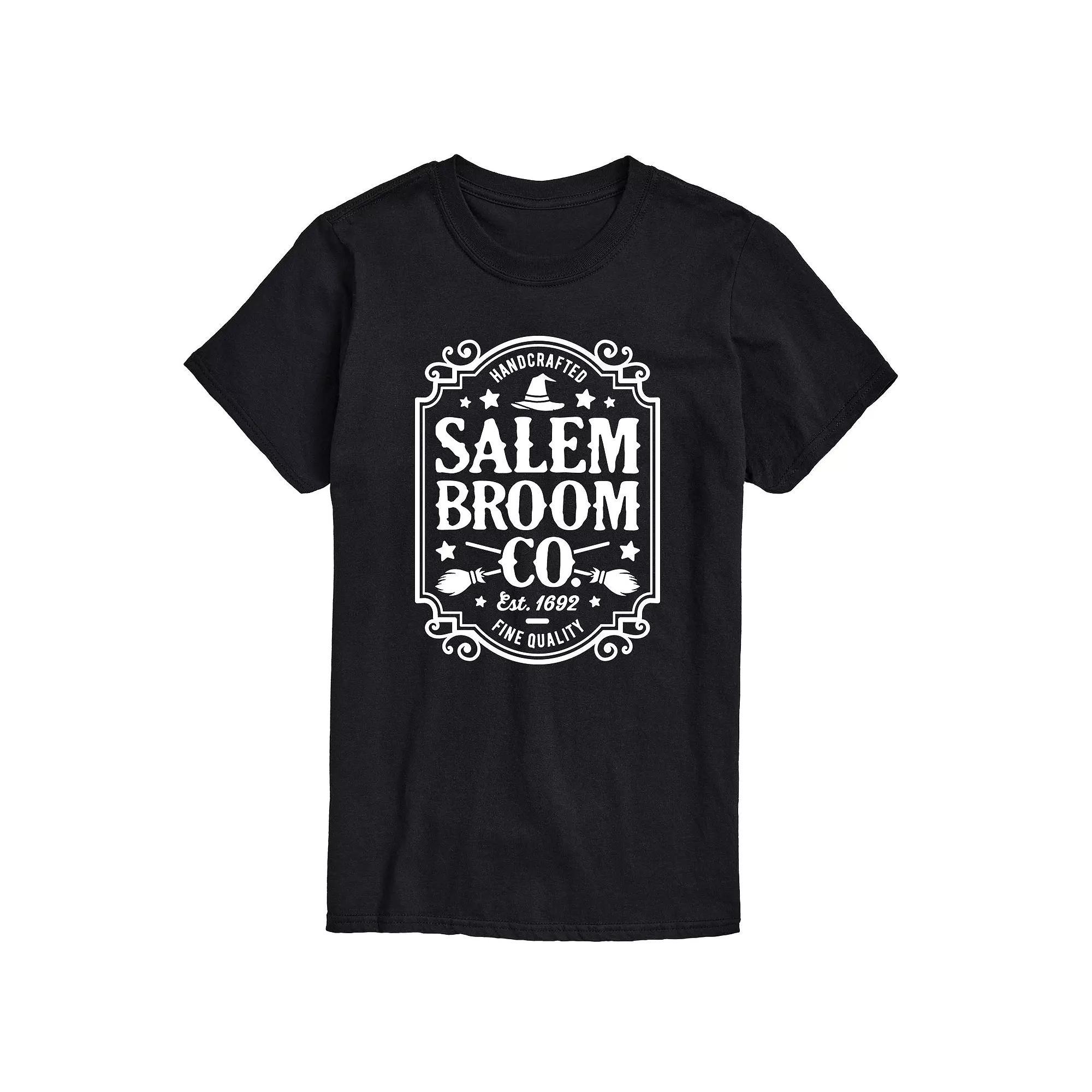 Big & Tall Salem Broom Co Sign Graphic Tee, Men's, Size: 4XL Tall, Black Product Image