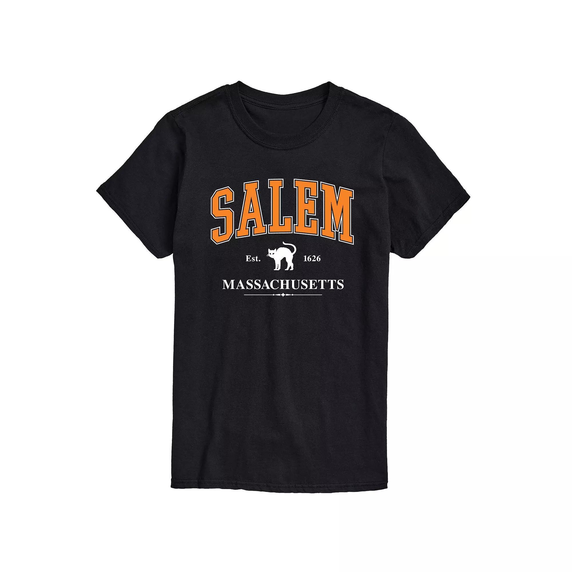 Men's Collegiate Salem Massachusetts Graphic Tee,  Product Image