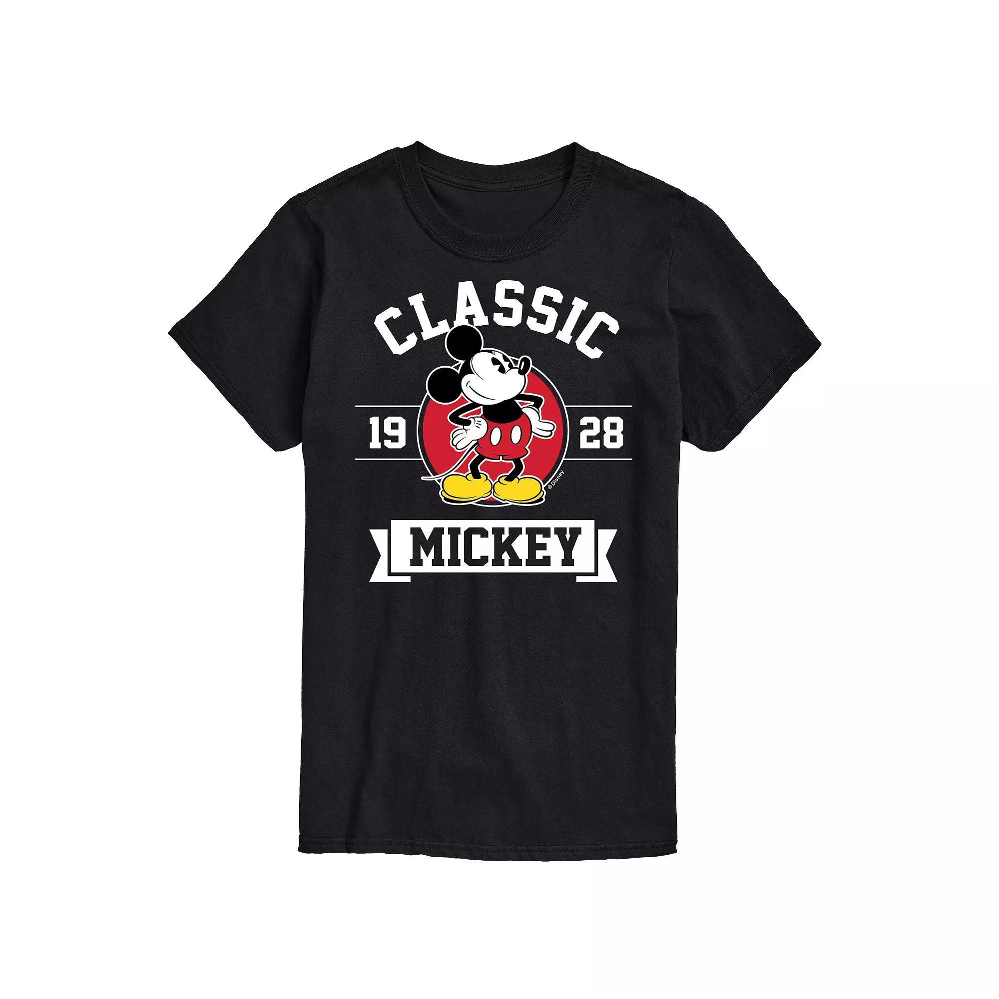 Disney's Mickey Mouse Men's Classic 1928 Graphic Tee, Size: Medium, Black Product Image