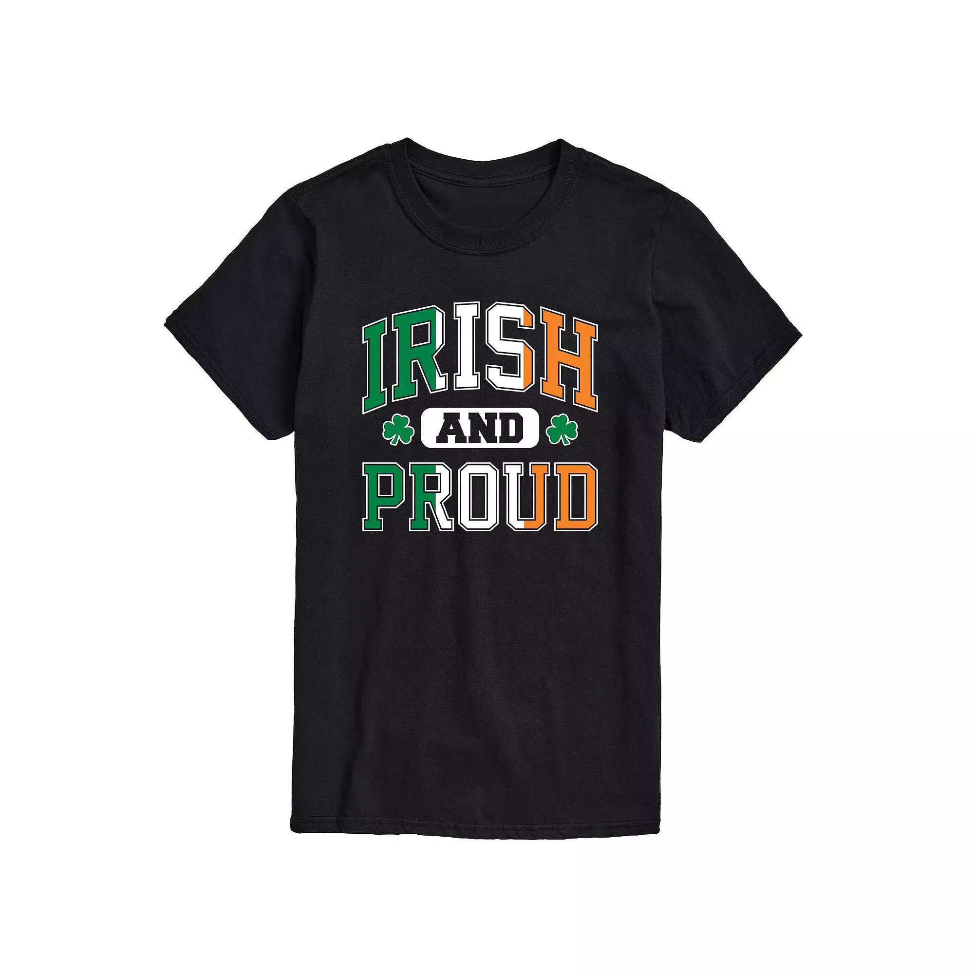 Men's Irish And Proud Tee,  Product Image