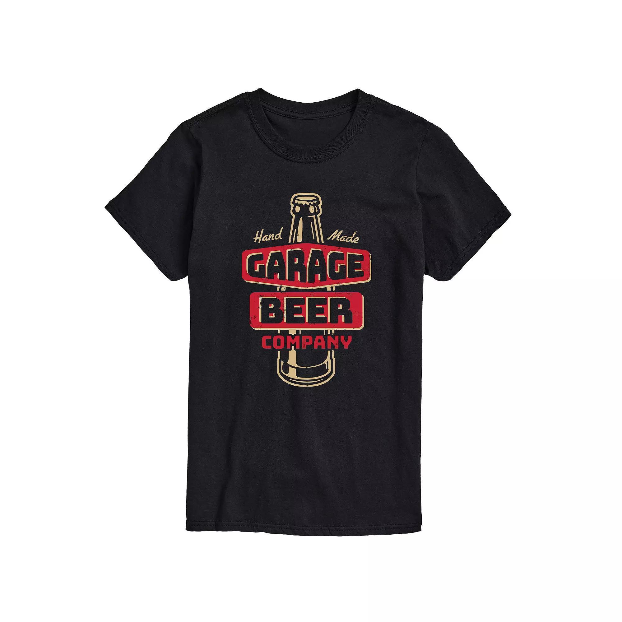 Big & Tall Garage Beer Co. Tee, Men's,  Product Image