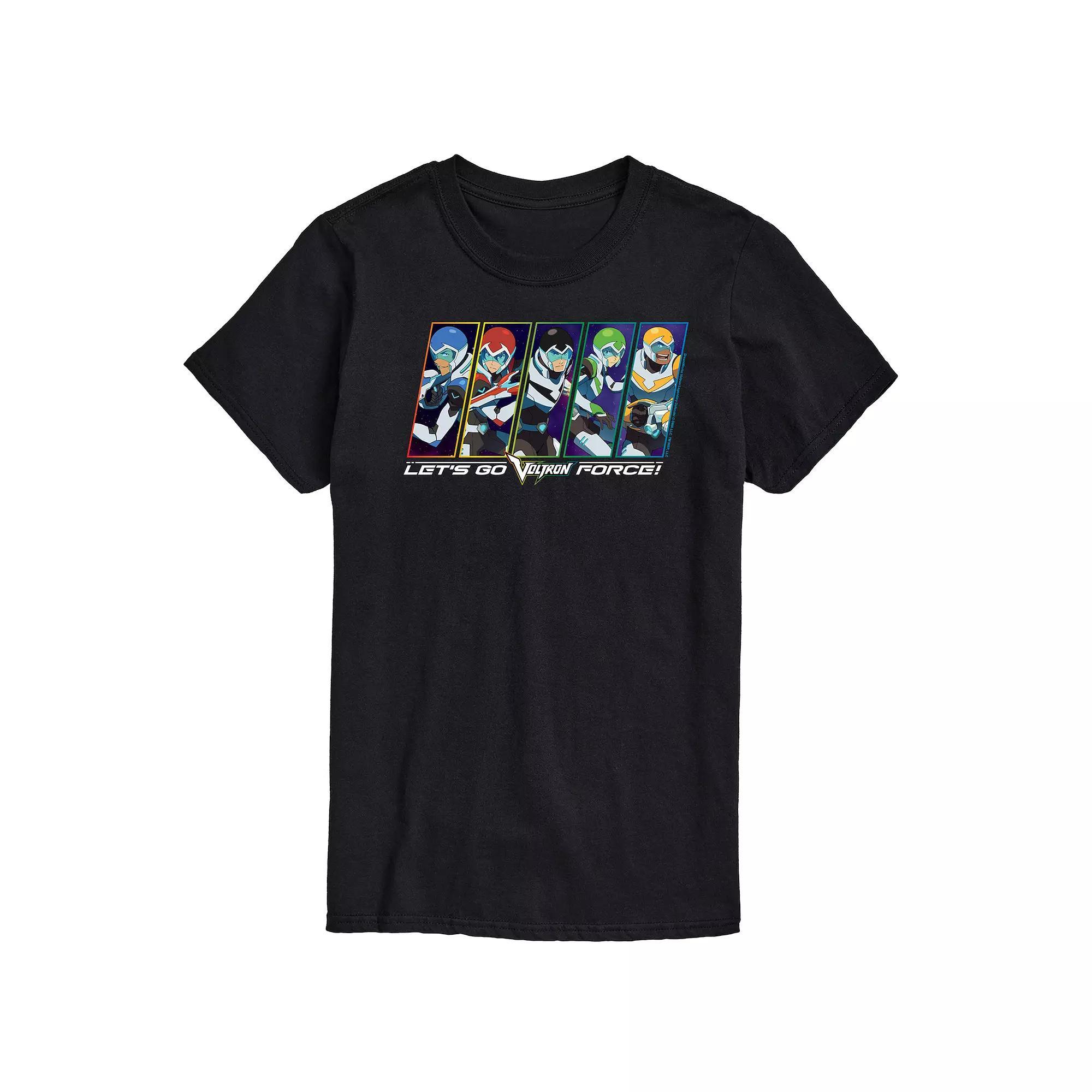 Men's Voltron Lets Go Voltron Force Graphic Tee,  Product Image