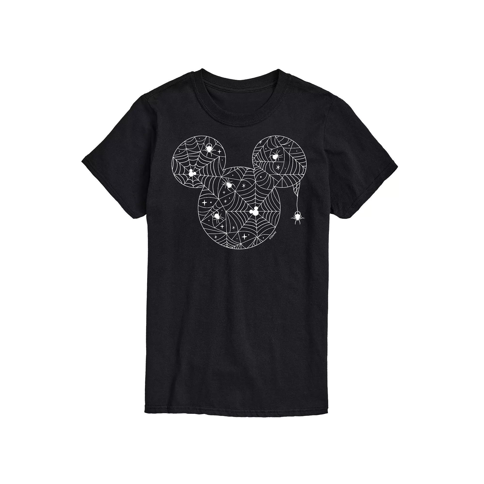 Disney's Mickey Mouse Men's Spider Web Graphic Tee,  Product Image