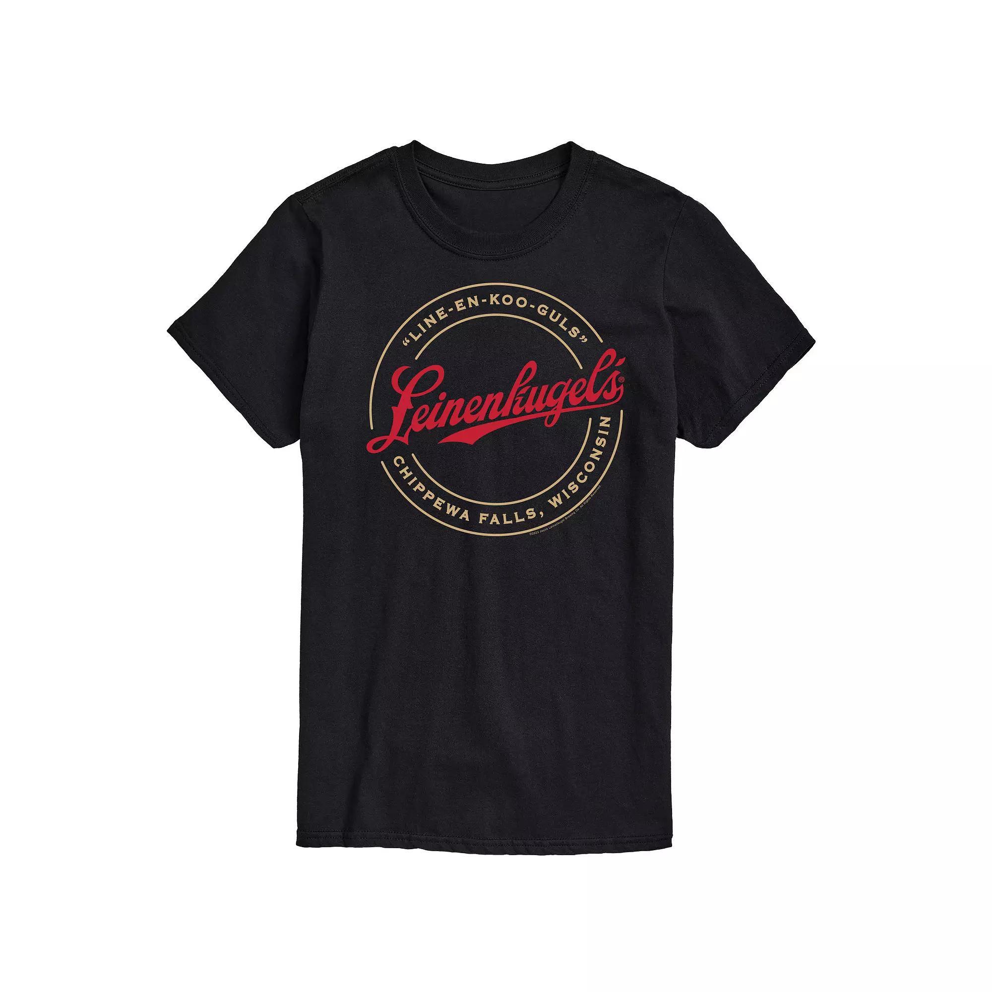 Men's Leinenkugel Logo Graphic Tee, Size: Small, Blue Product Image