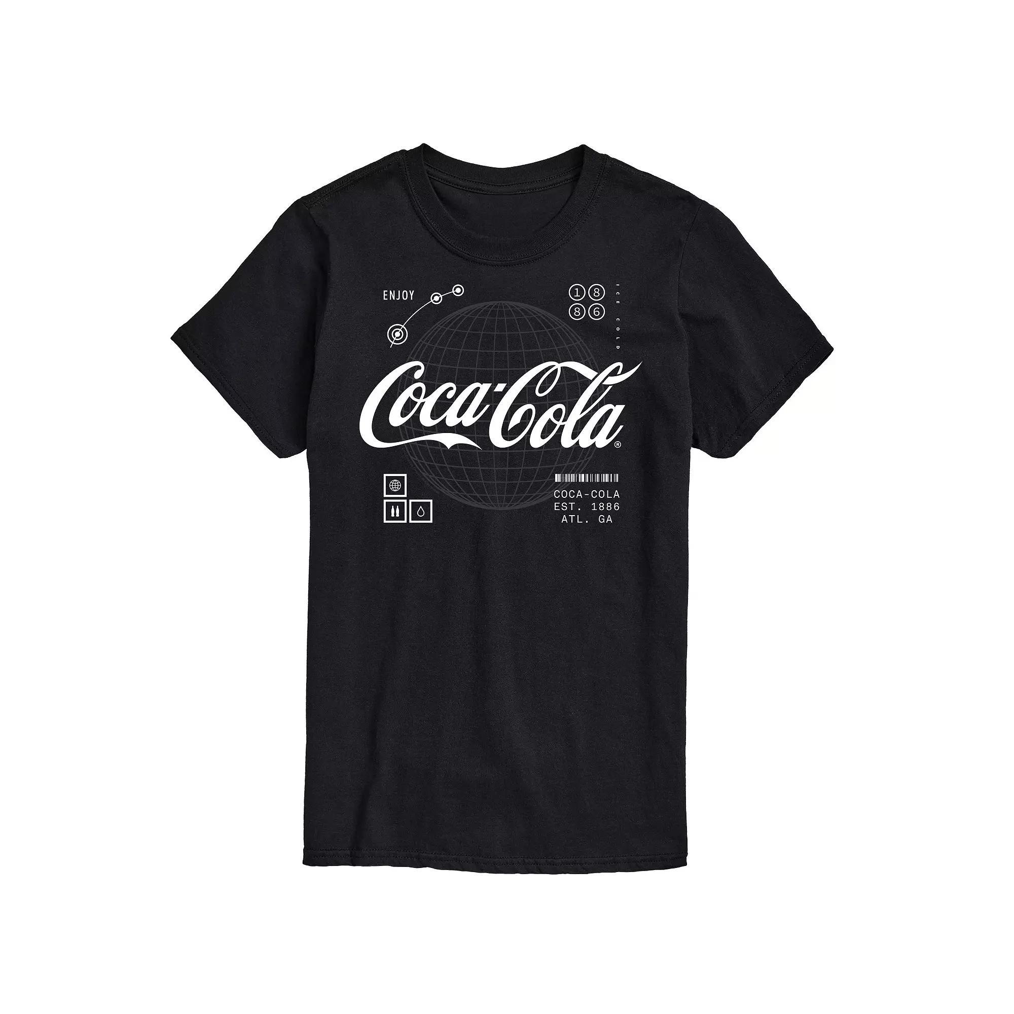 Men's CocaCola Logo Graphic Tee,  Product Image