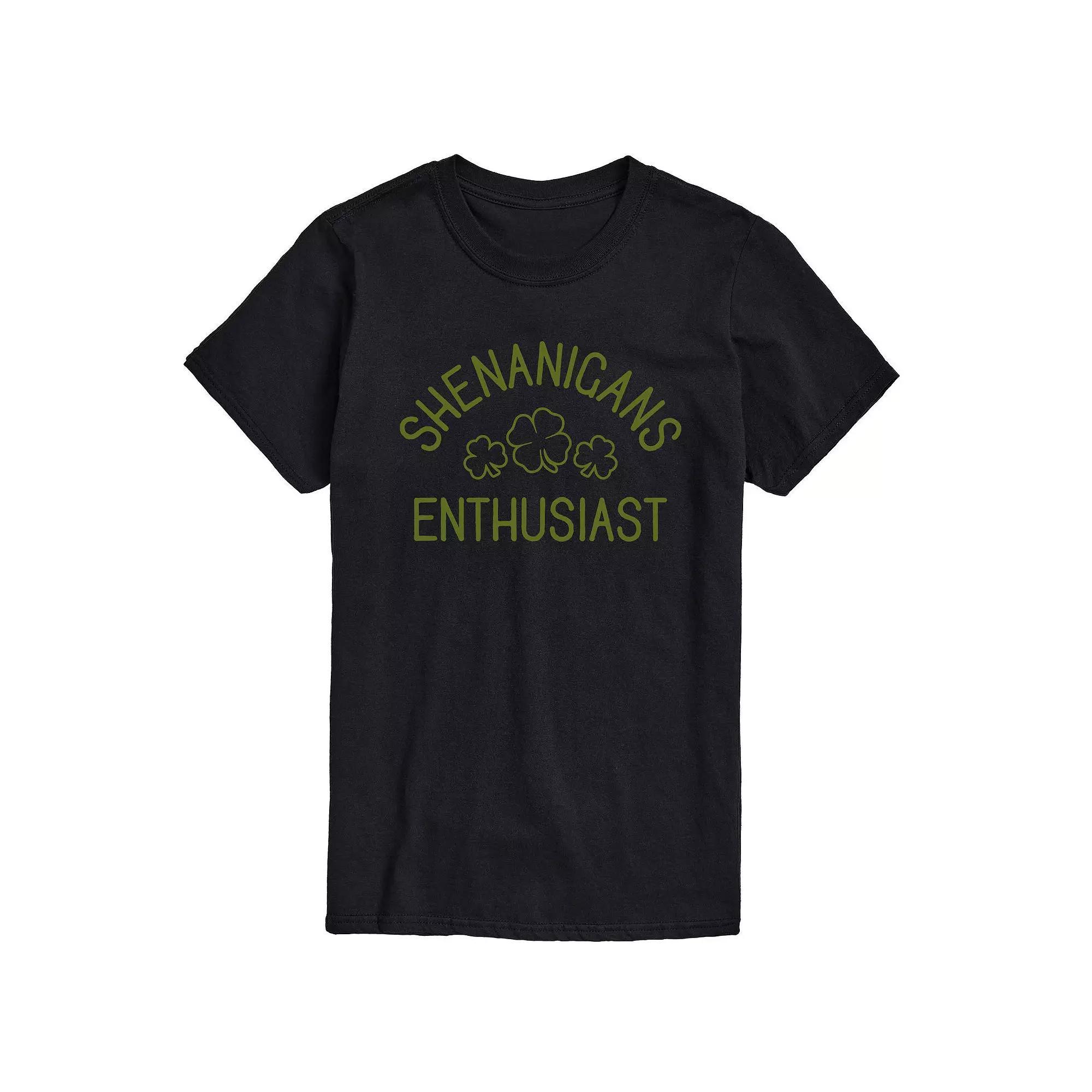 Men's Shenanigans Ethusiast Tee, Size: XXL, Black Product Image