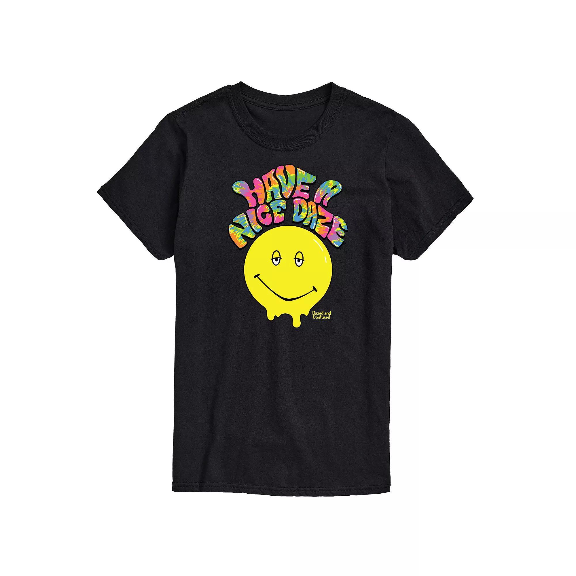 Men's Dazed and Confused Have A Nice Daze Smiley Graphic Tee,  Product Image