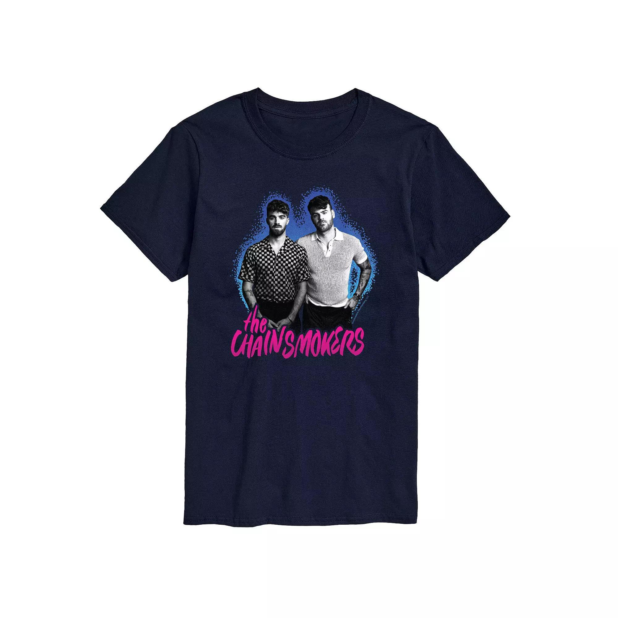 Big & Tall The Chainsmokers Glow Graphic Tee, Men's,  Product Image