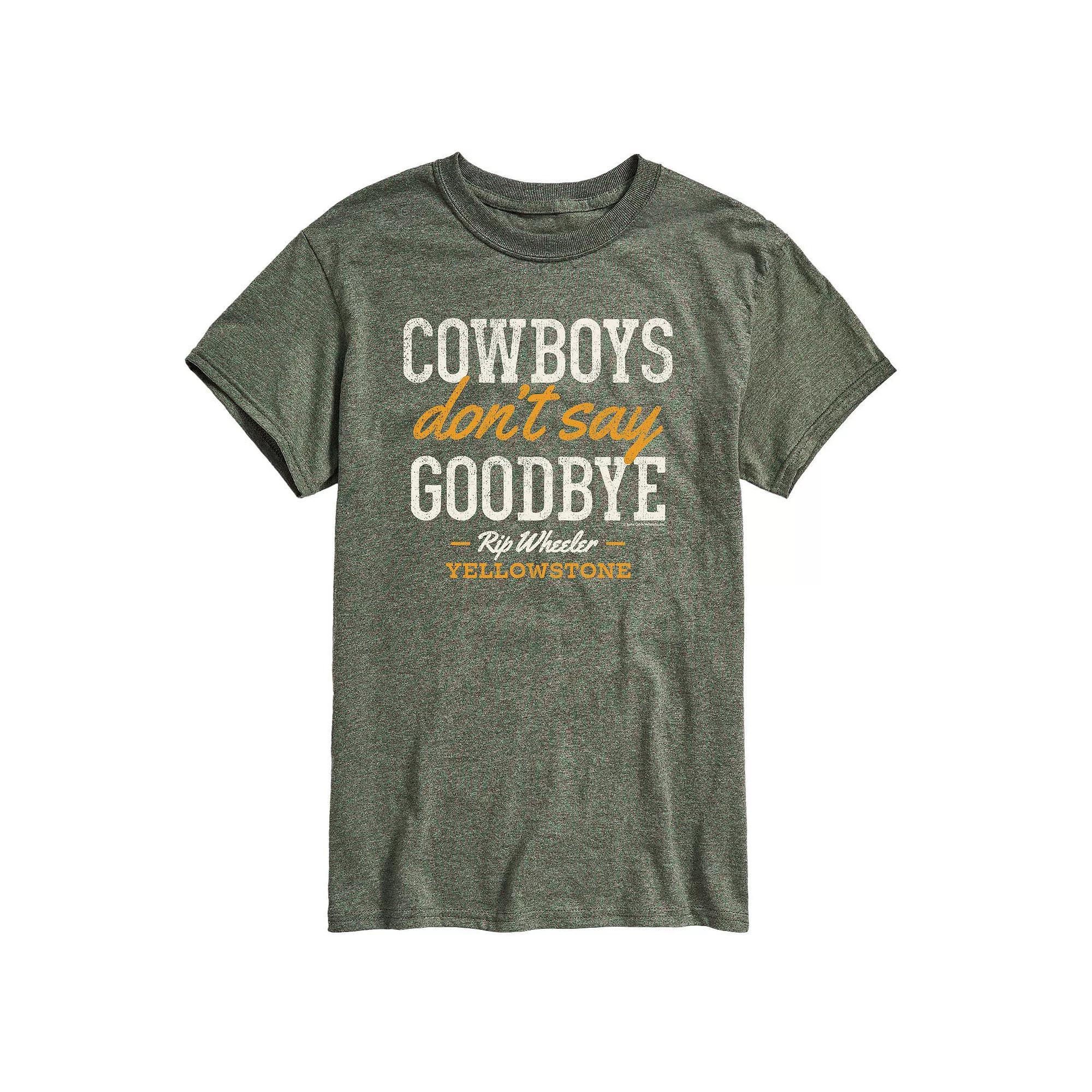 Men's Yellowstone Don't Say Goodbye Tee,  Product Image