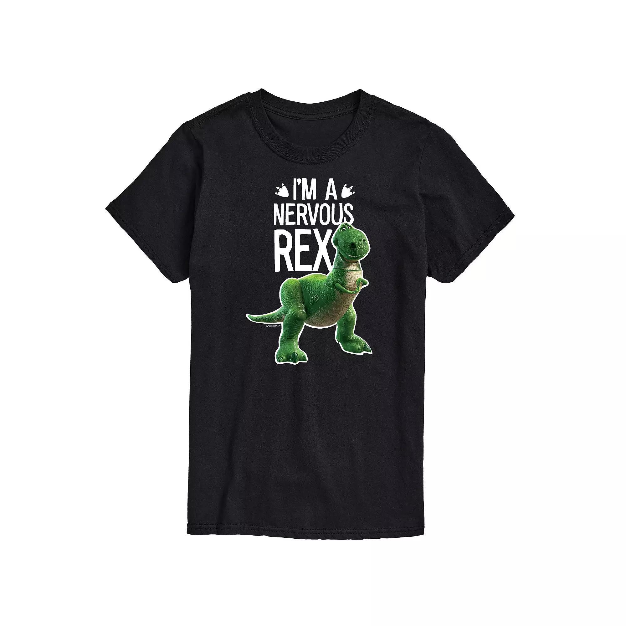 Disney / Pixar's Toy Story Big & Tall Nervous Rex Graphic Tee, Men's,  Product Image