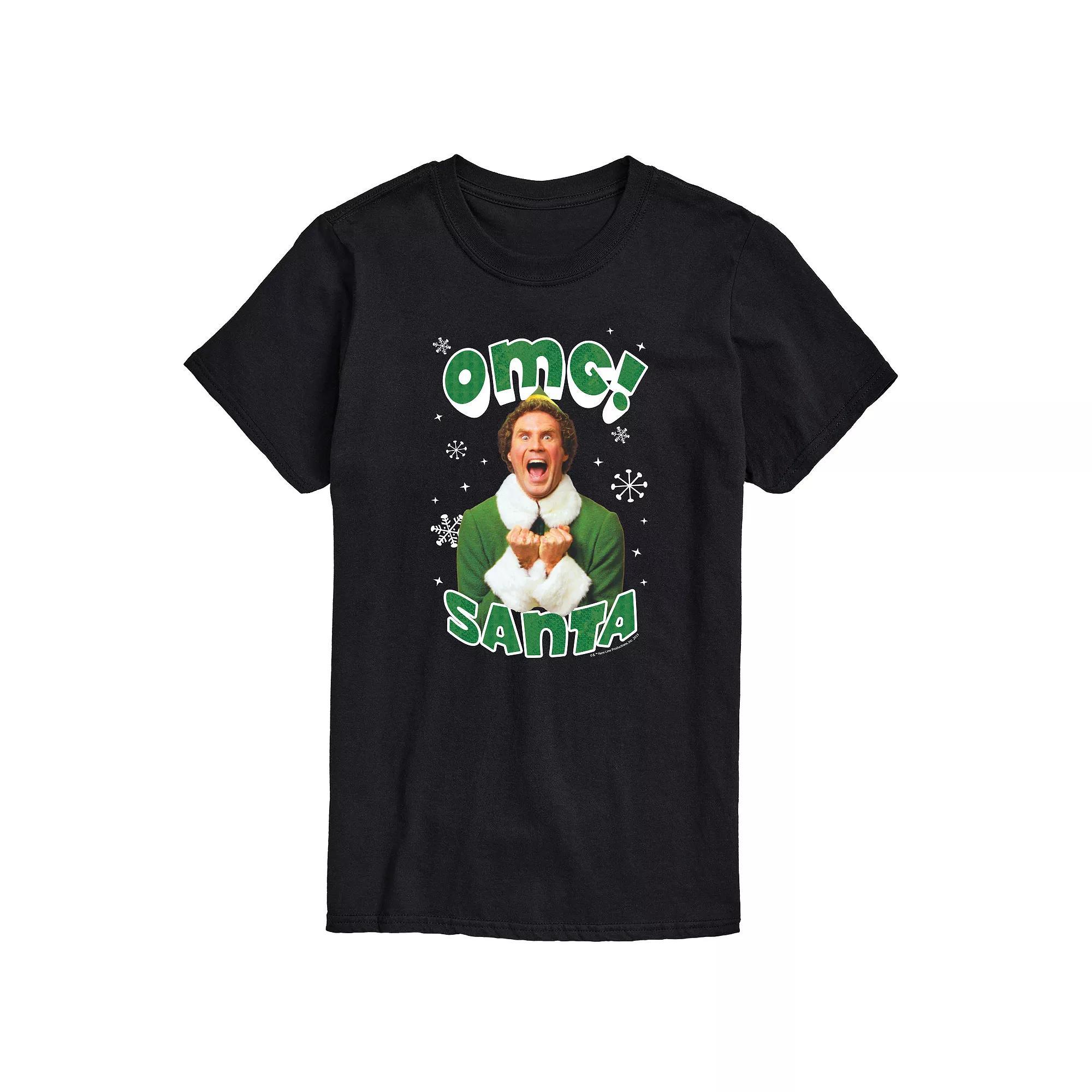 Men's Elf OMG Santa Elf Tee,  Product Image