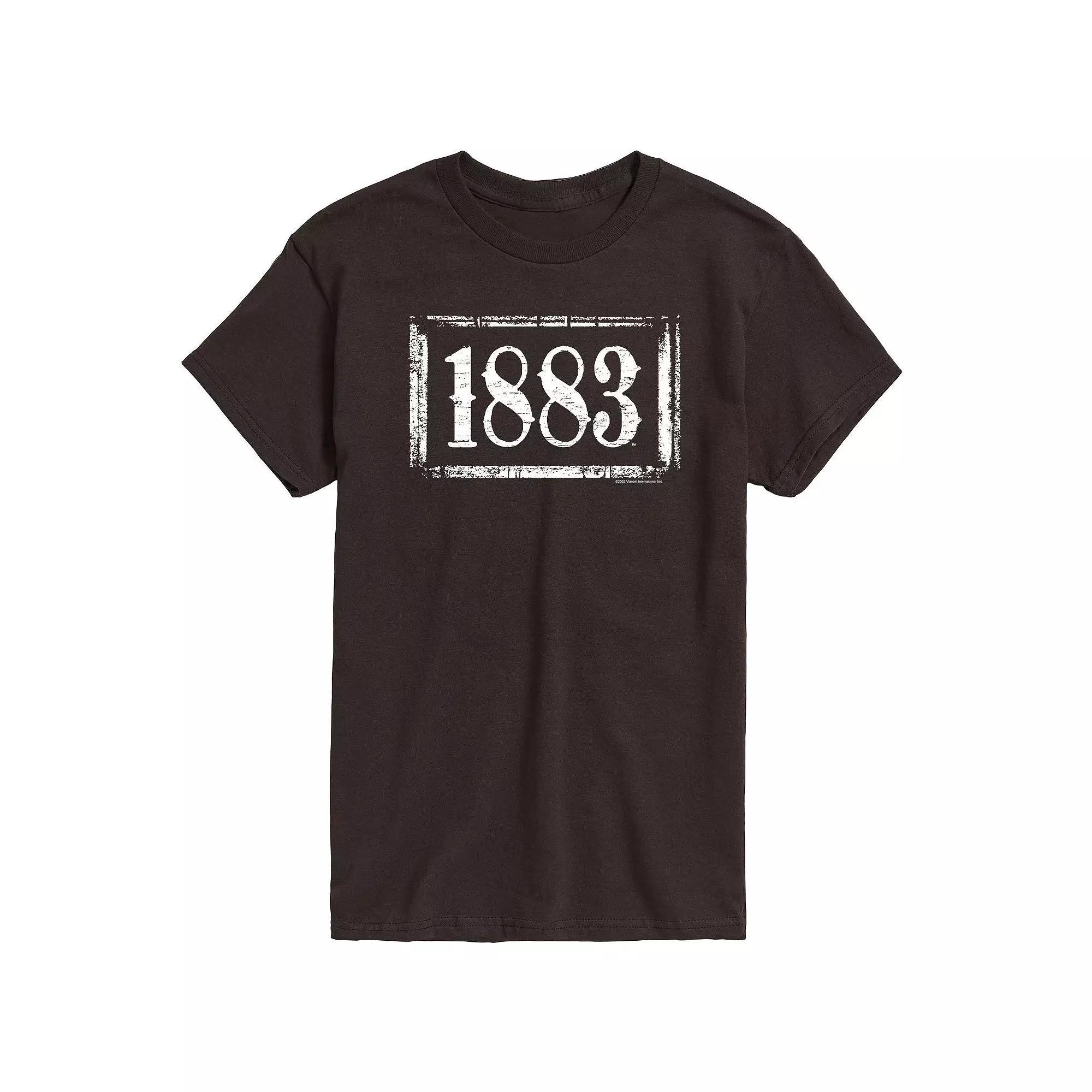 Men's 1883 Logo Tee, Size: XXL, Dark Brown Product Image