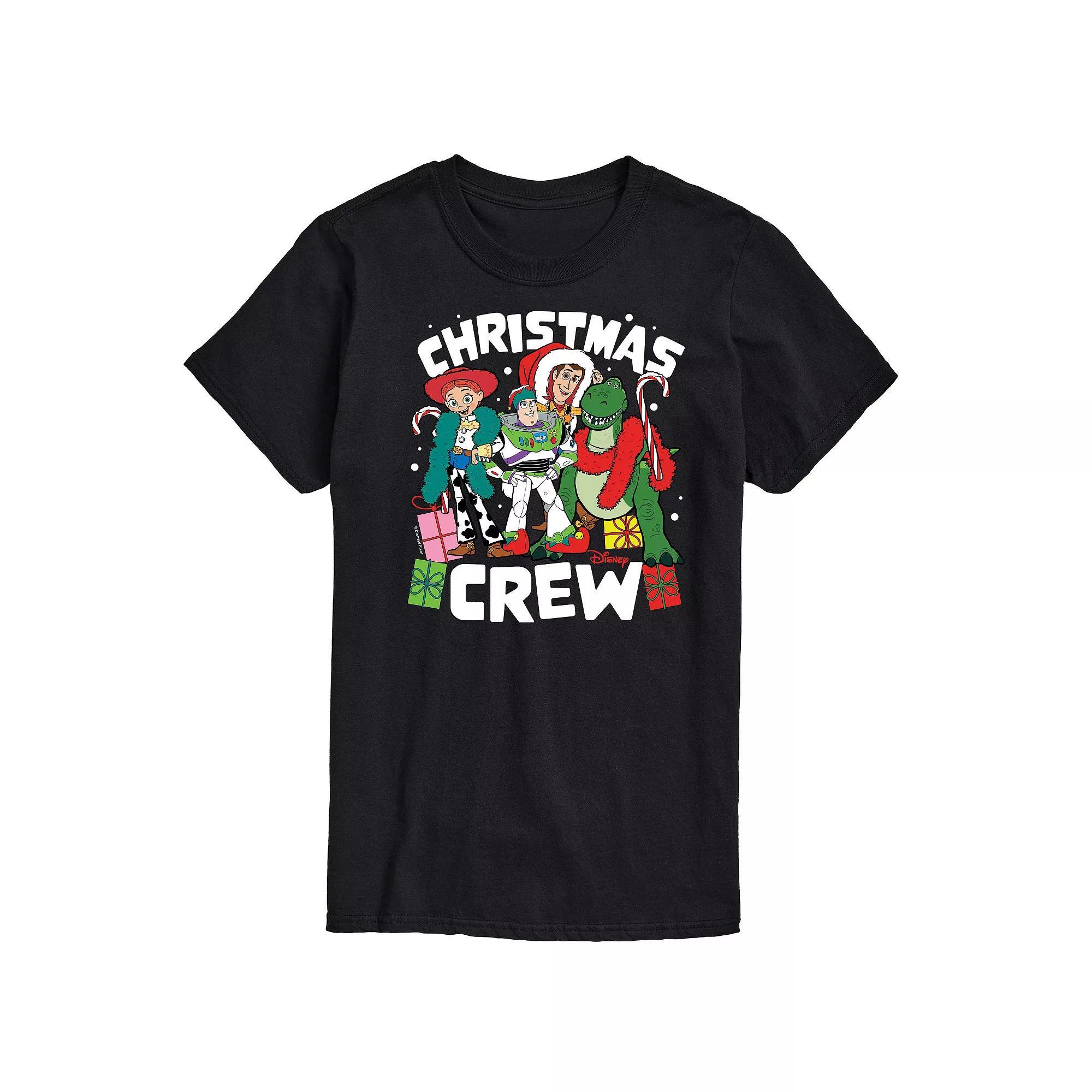 Disney / Pixar's Toy Story 4 Men's Christmas Crew Graphic Tee,  Product Image