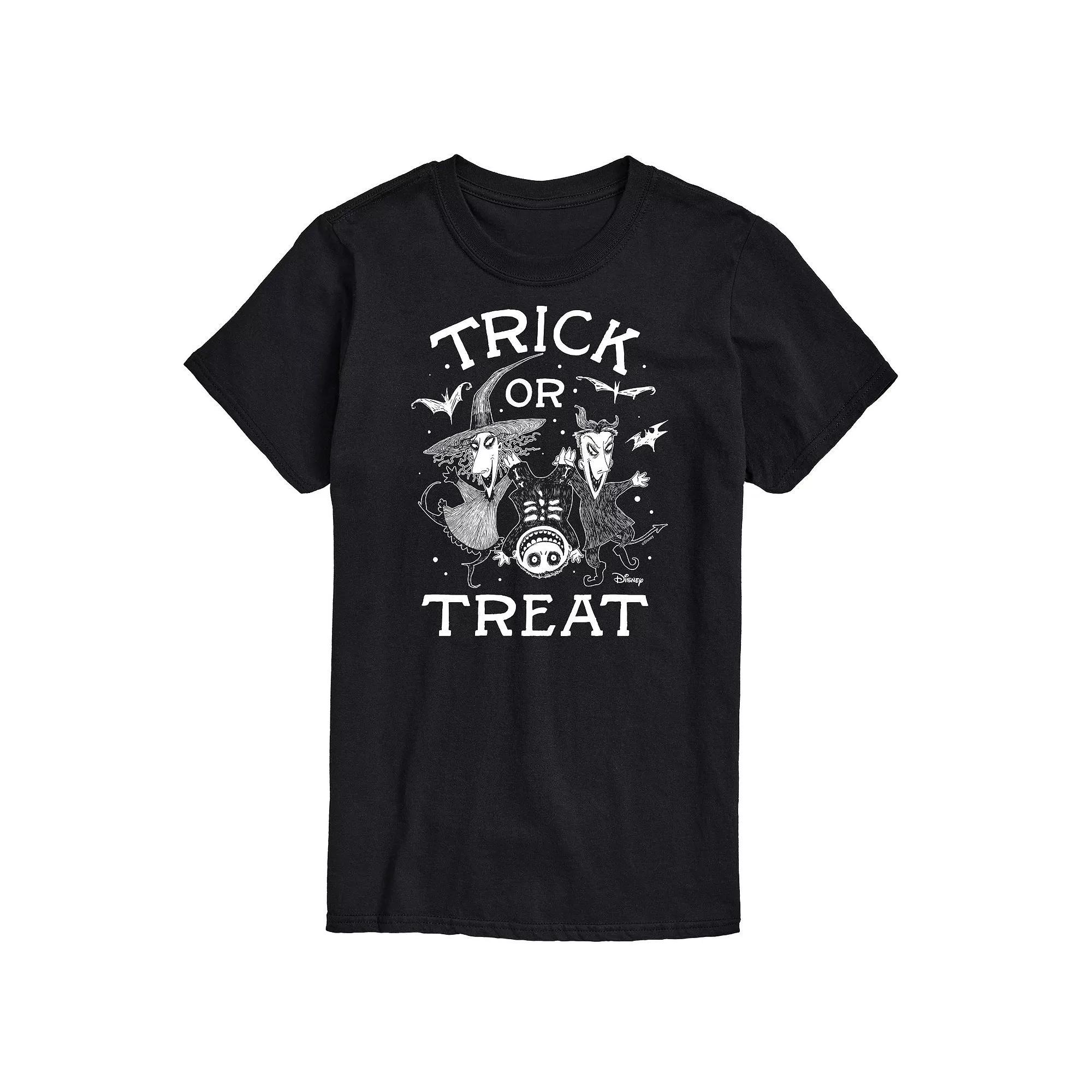 Disney's The Nightmare Before Christmas Men's Trick or Treat Graphic Tee, Size: Large, Black Product Image