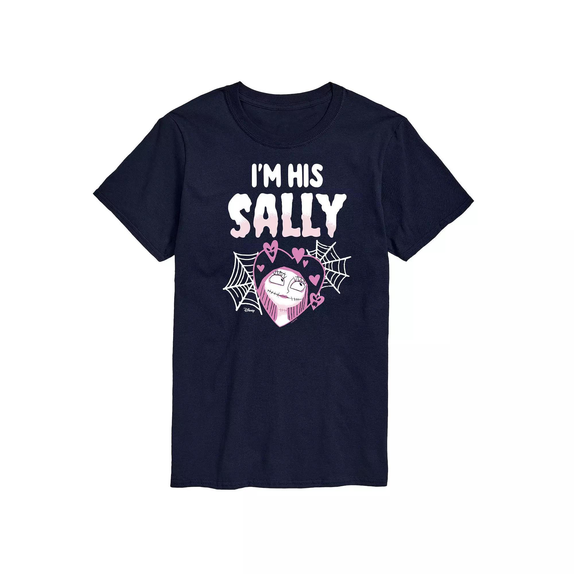 Disney's Nightmare Before Christmas Men's I'm His Sally Graphic Tee, Size: Large, Blue Product Image