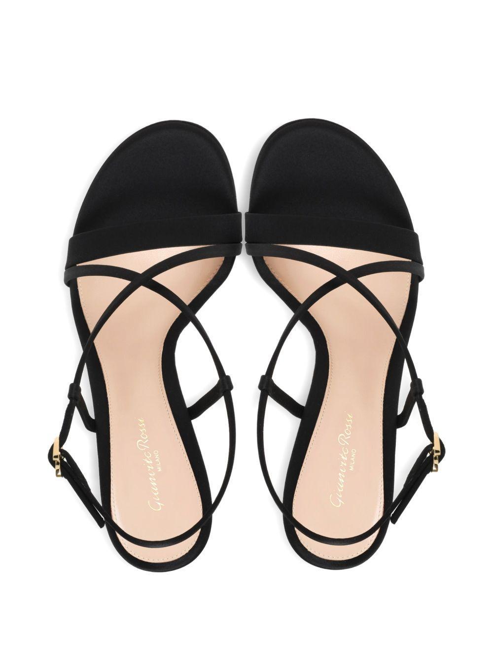 slingback cross-strap sandals Product Image