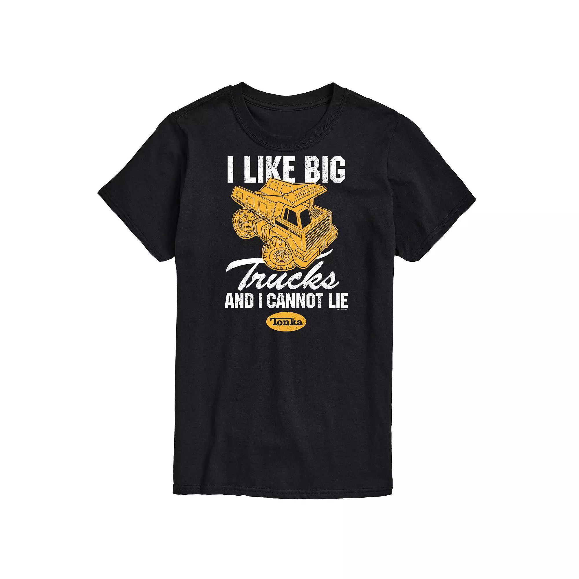 Big & Tall Tonka I Like Big Trucks Graphic Tee, Men's, Size: 4XL Tall, Black Product Image