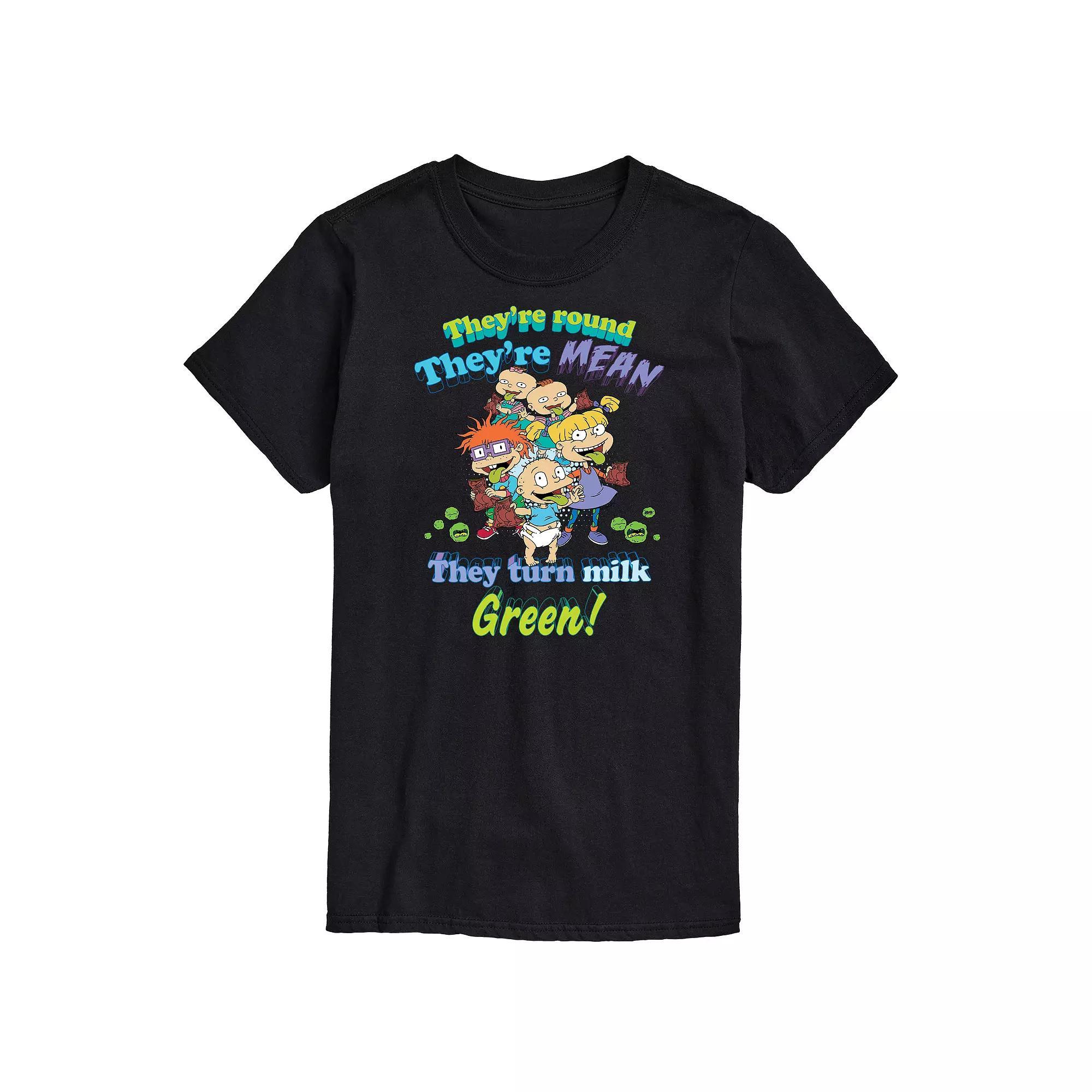 Big & Tall Rugrats Reptar Bar Graphic Tee, Men's, Size: XL Tall, Black Product Image