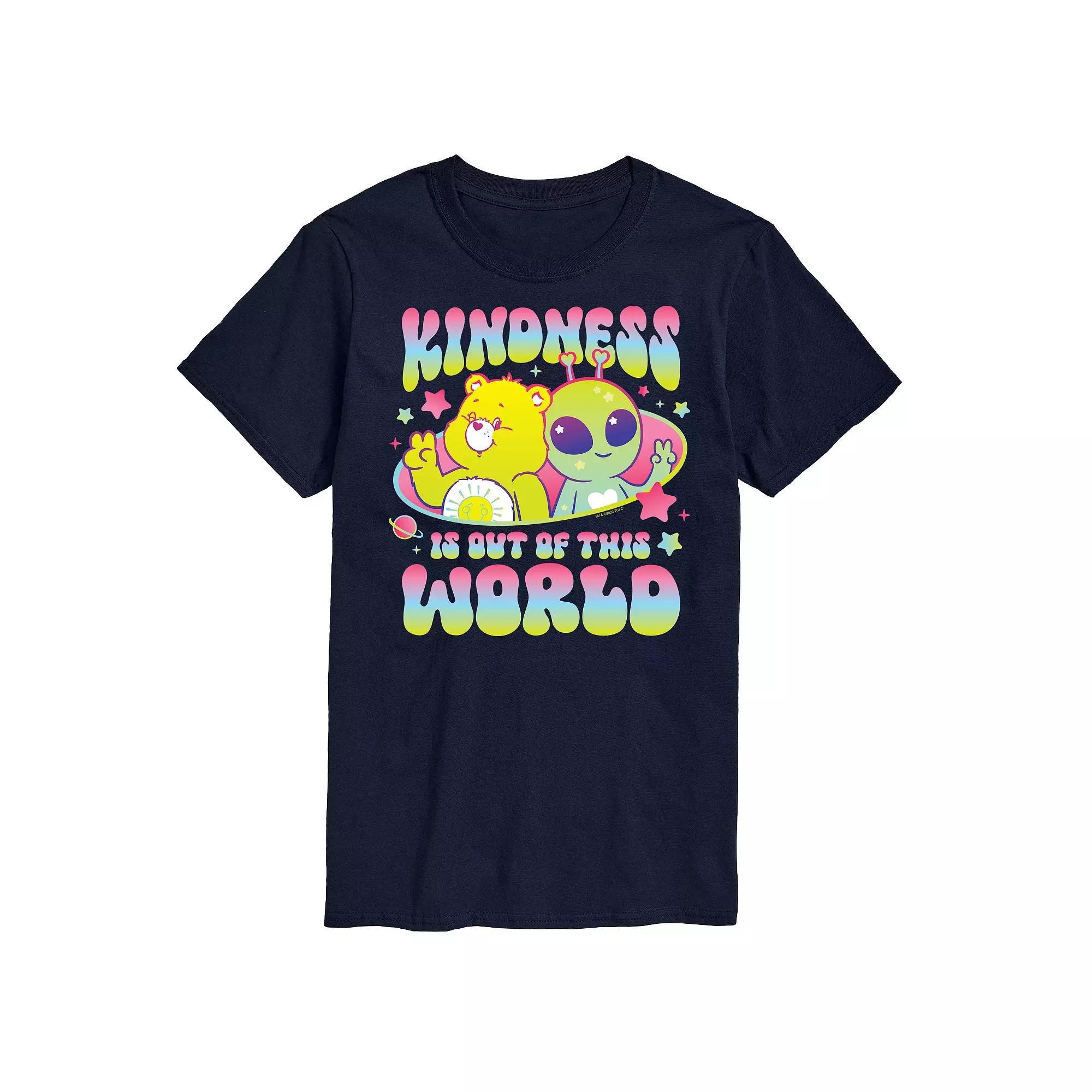 Big & Tall Care Bears Kindness Out Of The World Graphic Tee, Men's,  Product Image