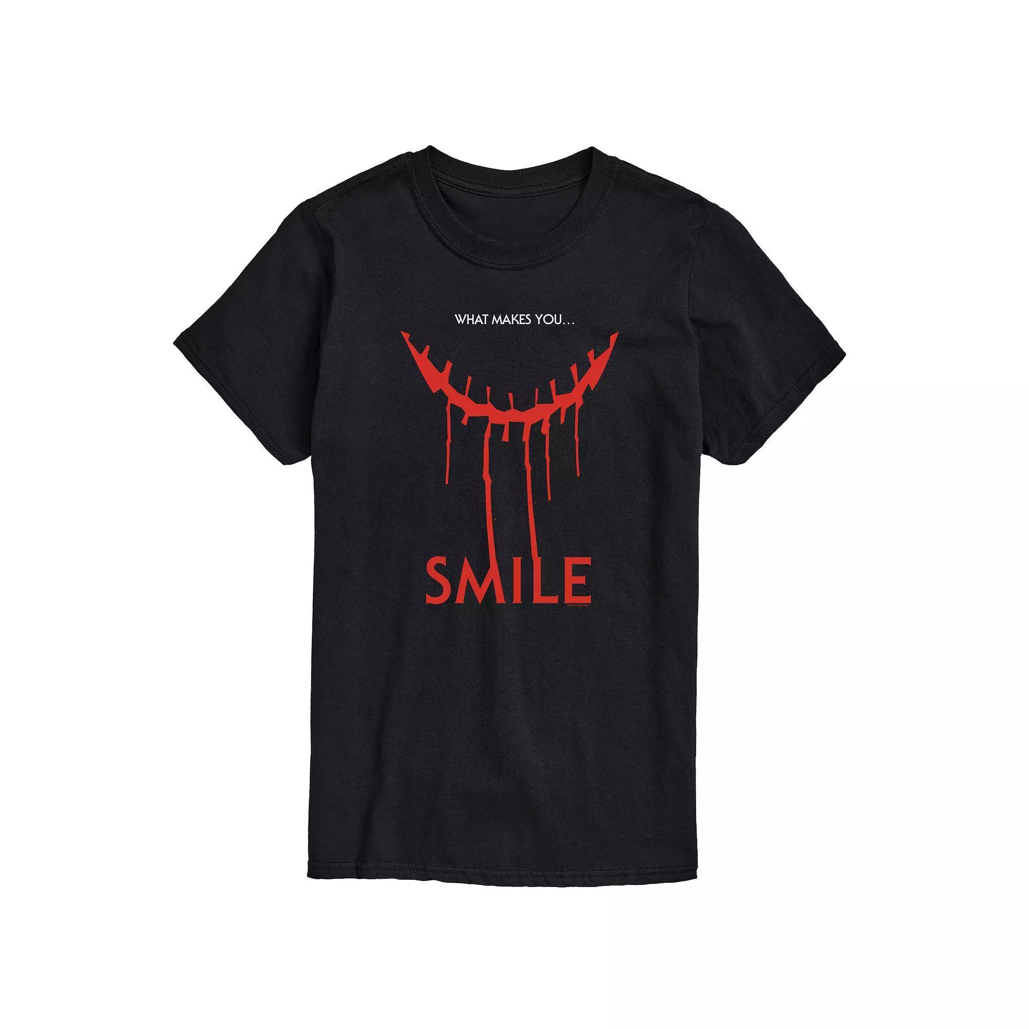 Big & Tall Smile What Makes You Smile Graphic Tee, Men's,  Product Image