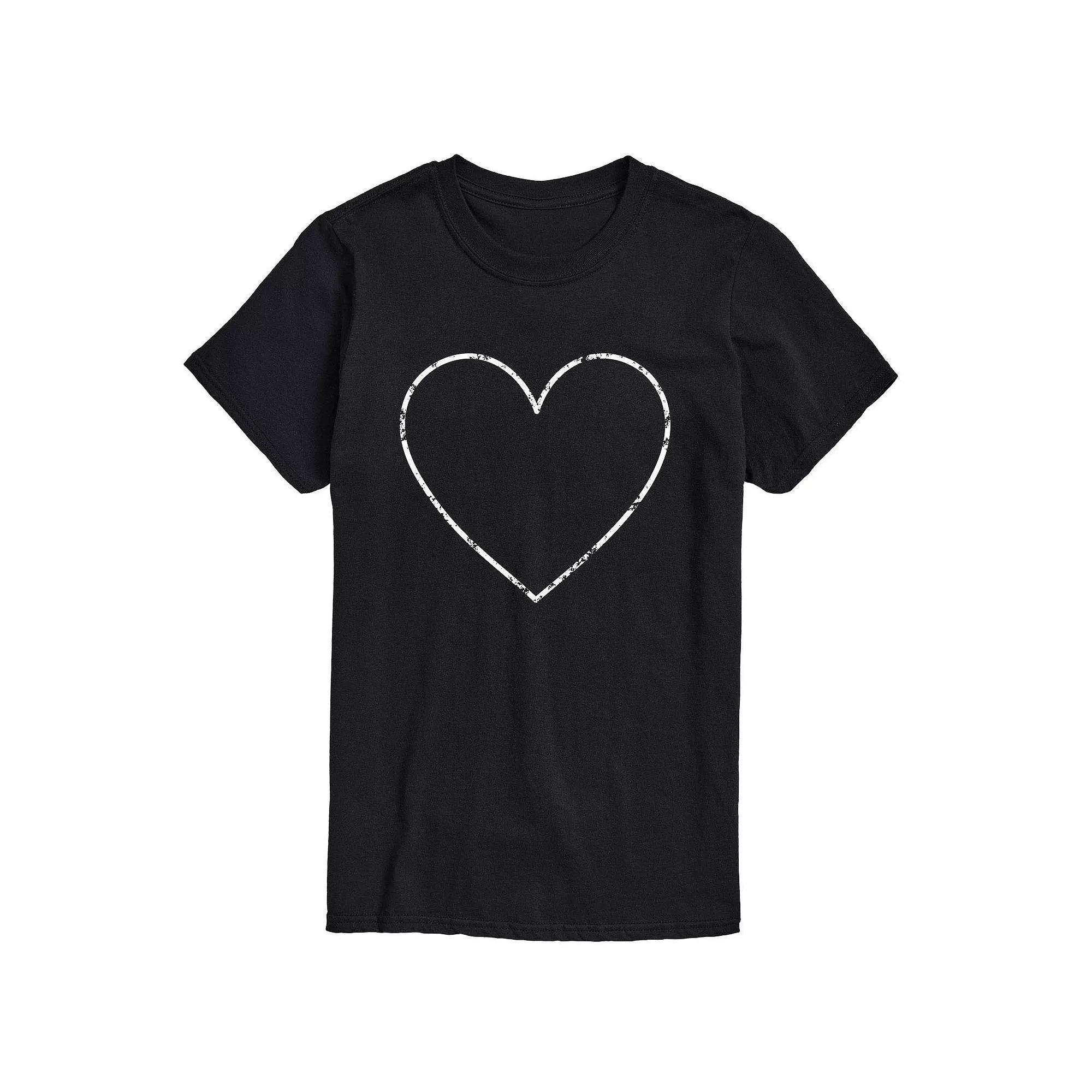 Big & Tall Heart Tee, Men's,  Product Image