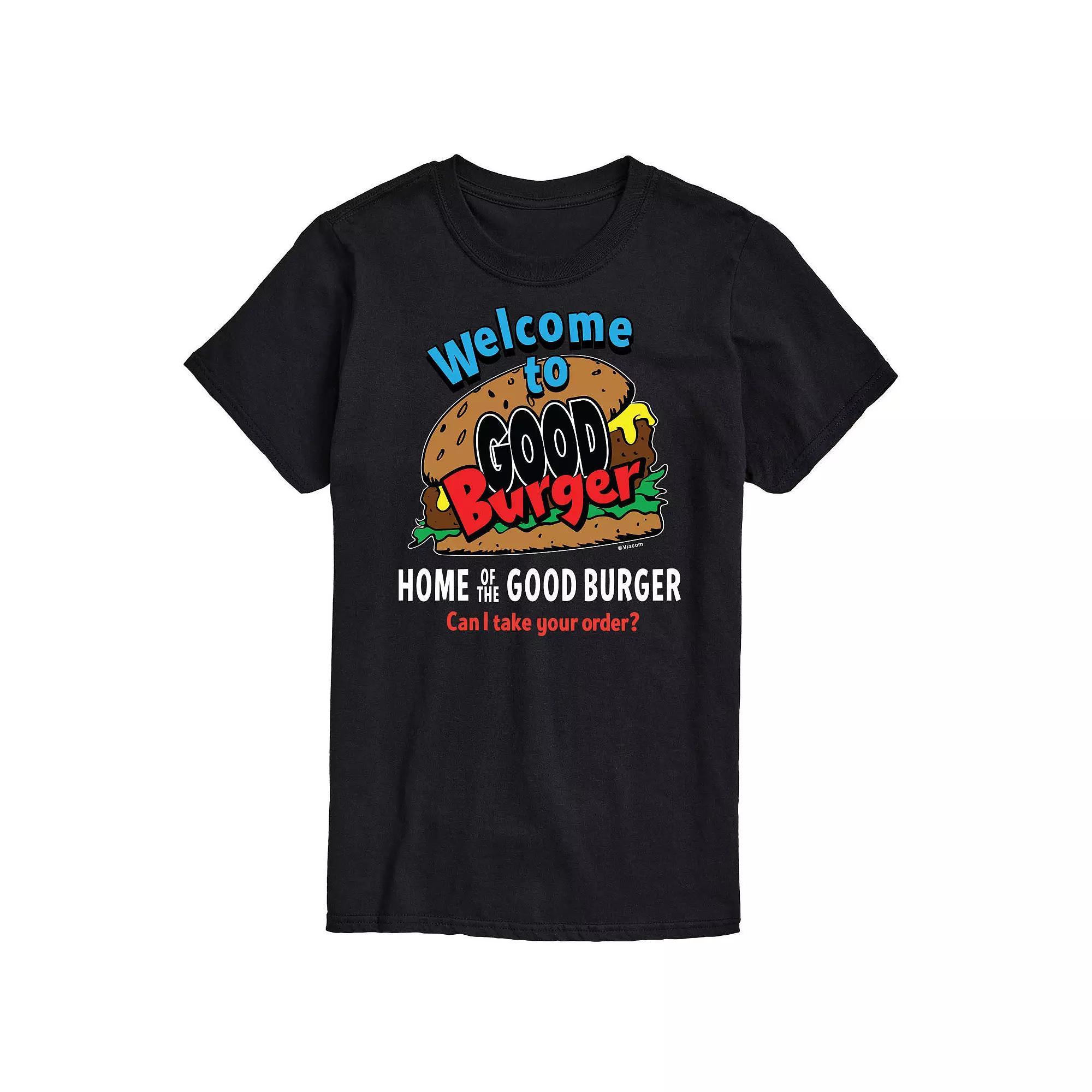 Big & Tall Good Burger Welcome Graphic Tee, Men's, Size: XL Tall, Blue Product Image