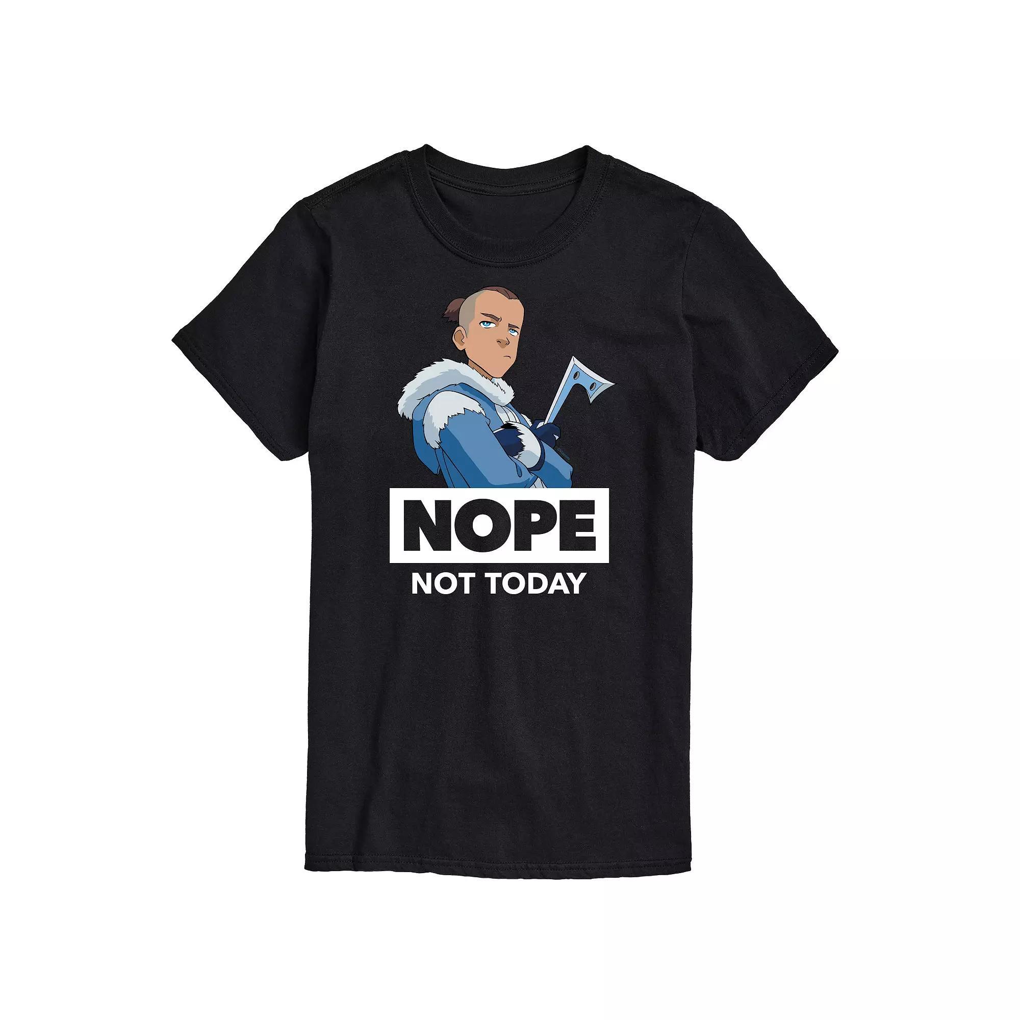 Men's Nickelodeon Avatar Sokka "Nope Not Today" Tee,  Product Image