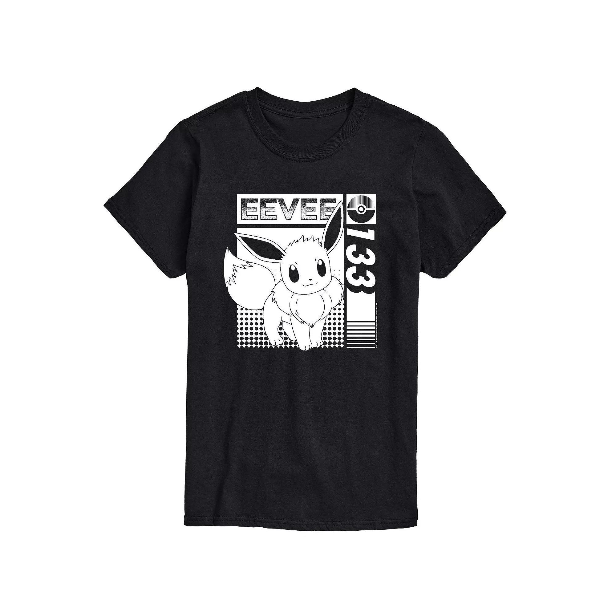 Big & Tall Pokemon Eevee 133 Tee, Men's,  Product Image