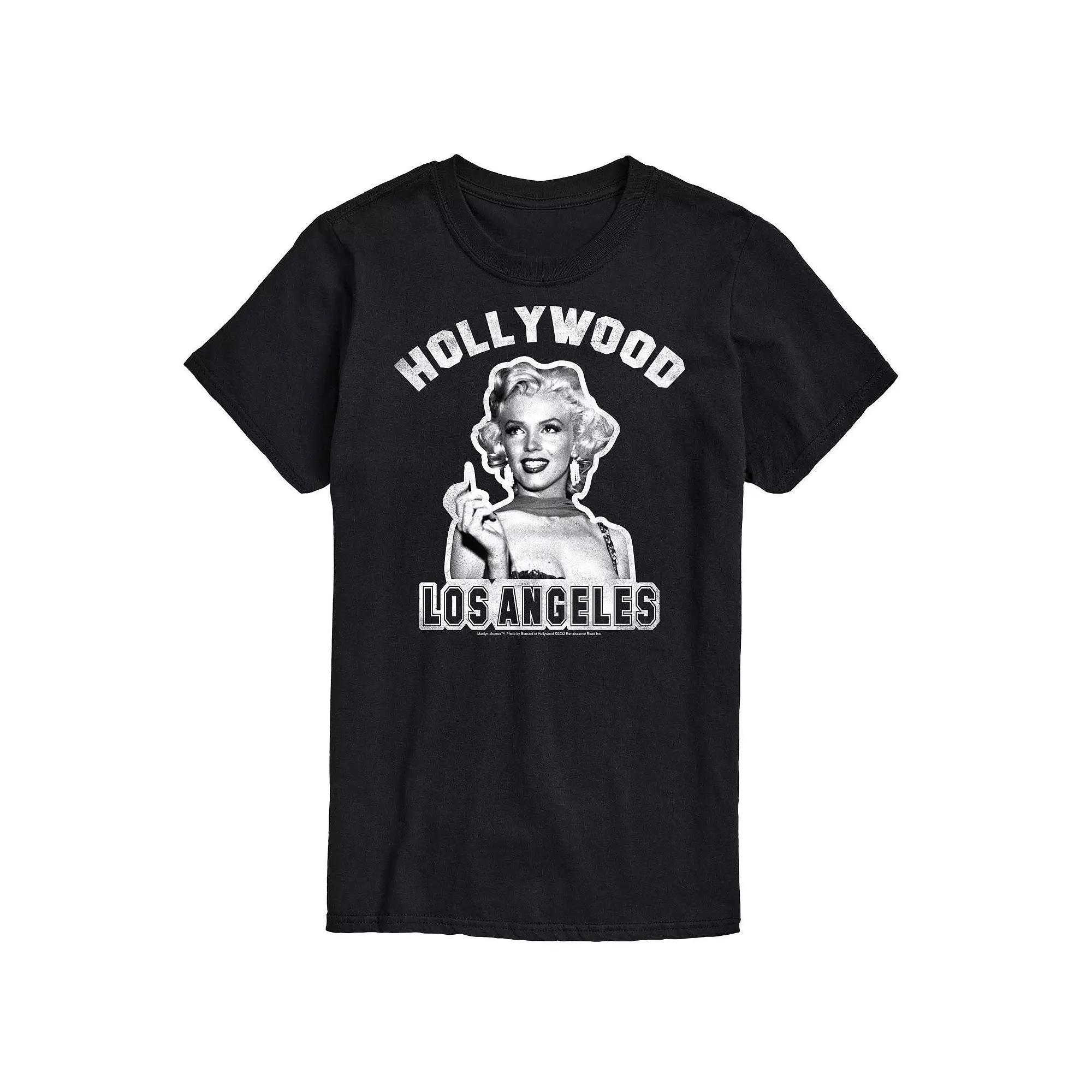 Big & Tall Marilyn Monroe Hollywood Tee, Men's,  Product Image