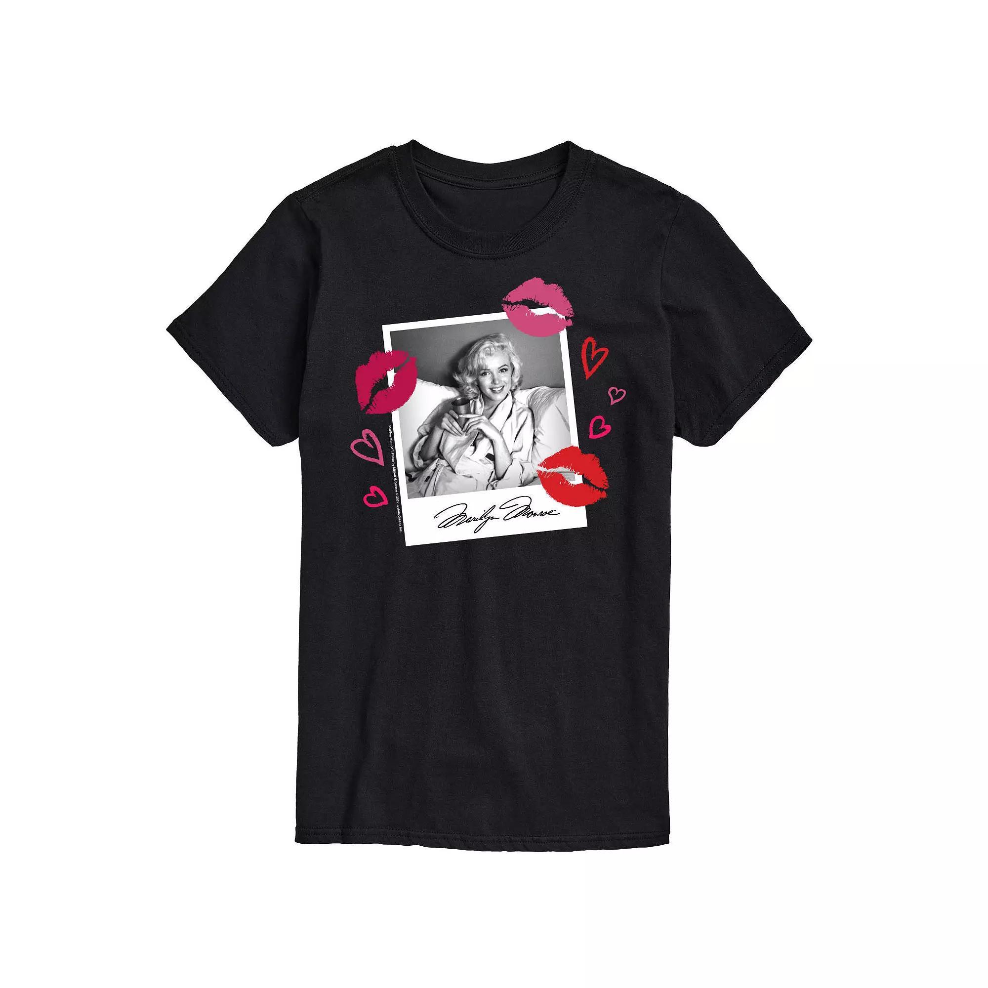Big & Tall Marilyn Monroe Kiss Tee, Men's,  Product Image