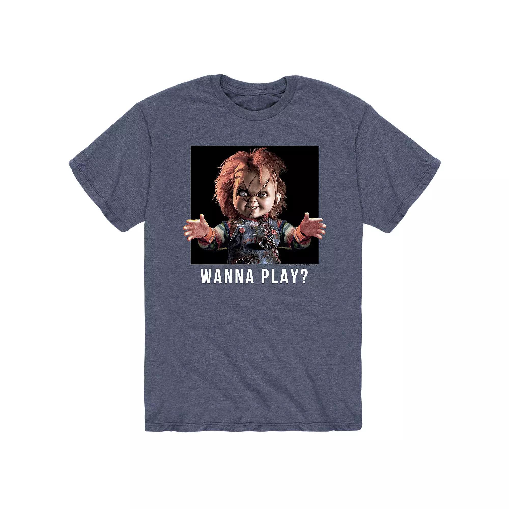 Big & Tall Chucky Play Graphic Tee, Men's,  Product Image