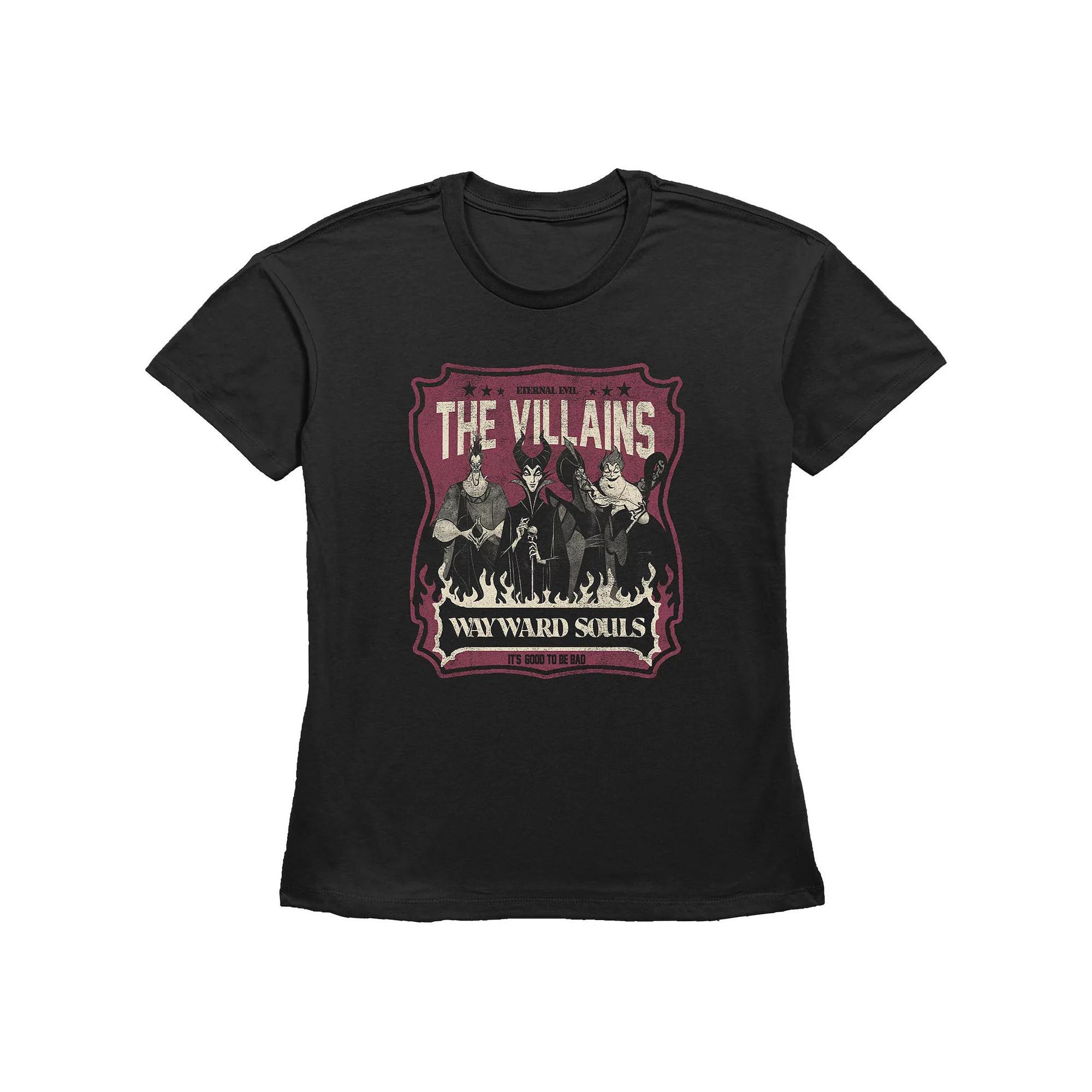 Disney Villains Women's Wayward Souls Graphic Tee,  Product Image