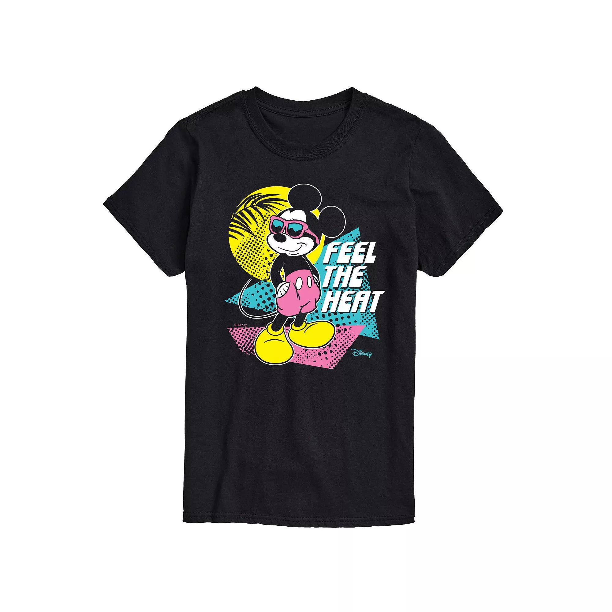 Disney's Mickey Mouse Men's Feel The Heat Graphic Tee,  Product Image