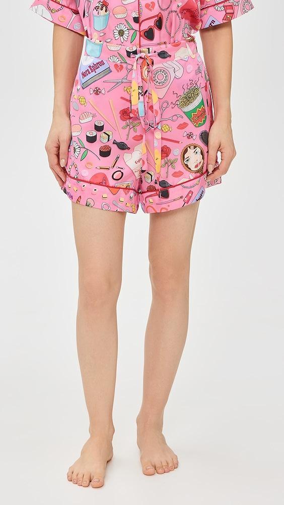 Karen Mabon Heartbreak Short Pajama Set | Shopbop Product Image