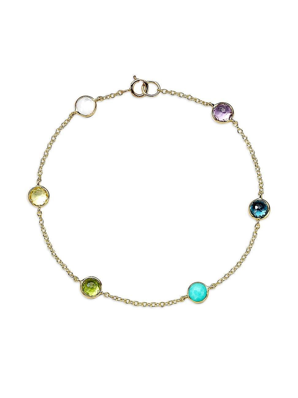 Ippolita 18K Yellow Gold Lollipop Multi-Stone Station Bracelet Product Image