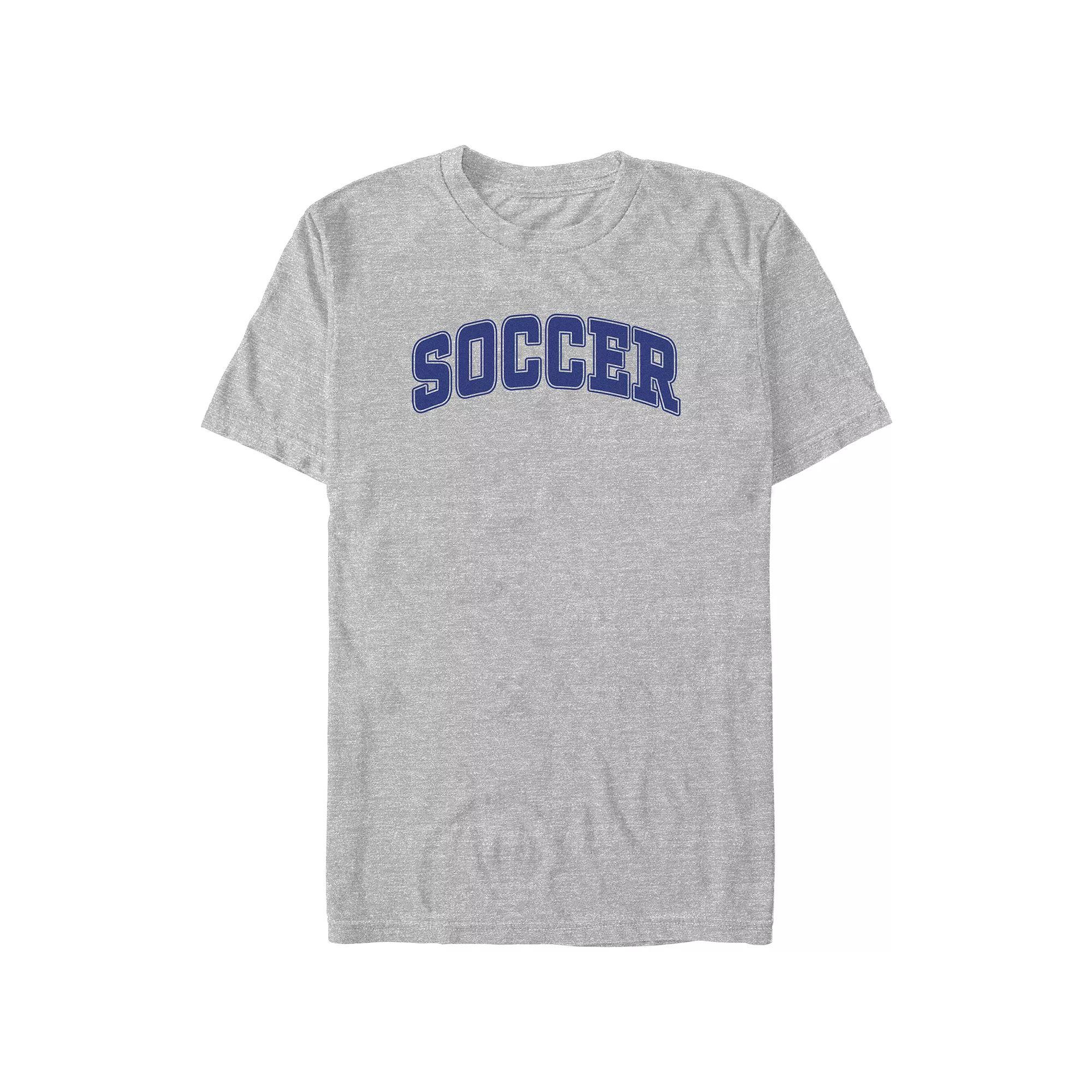 Big & Tall Soccer Graphic Tee, Men's,  Product Image