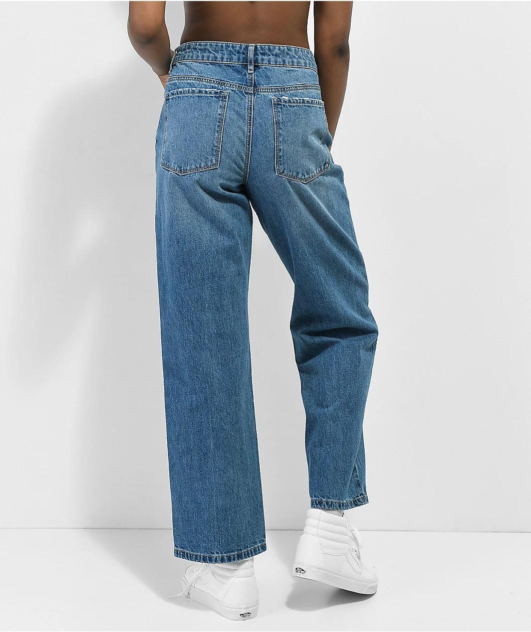 Empyre Zia Low-rise Vintage Straight Jeans Product Image