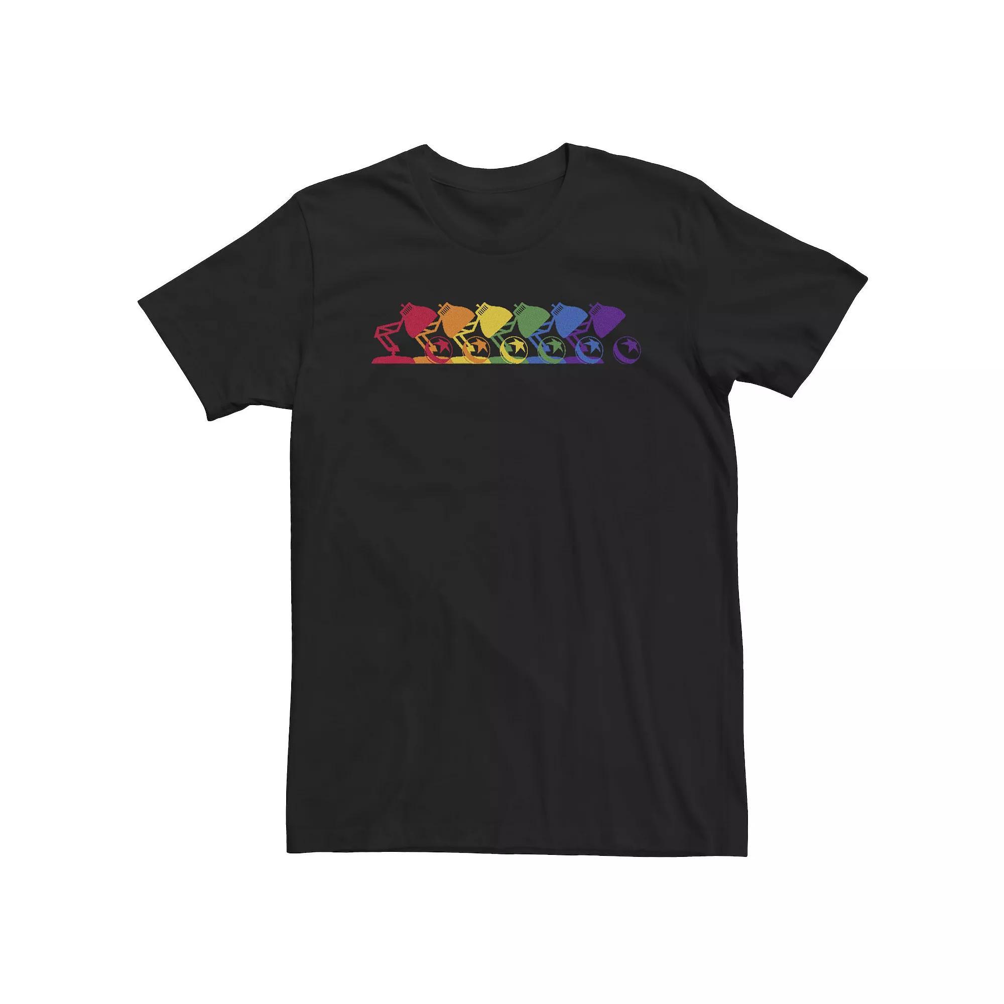 Big & Tall Marvel Rainbow Gradient Logo Tee, Men's, Size: XL Tall, Black Product Image