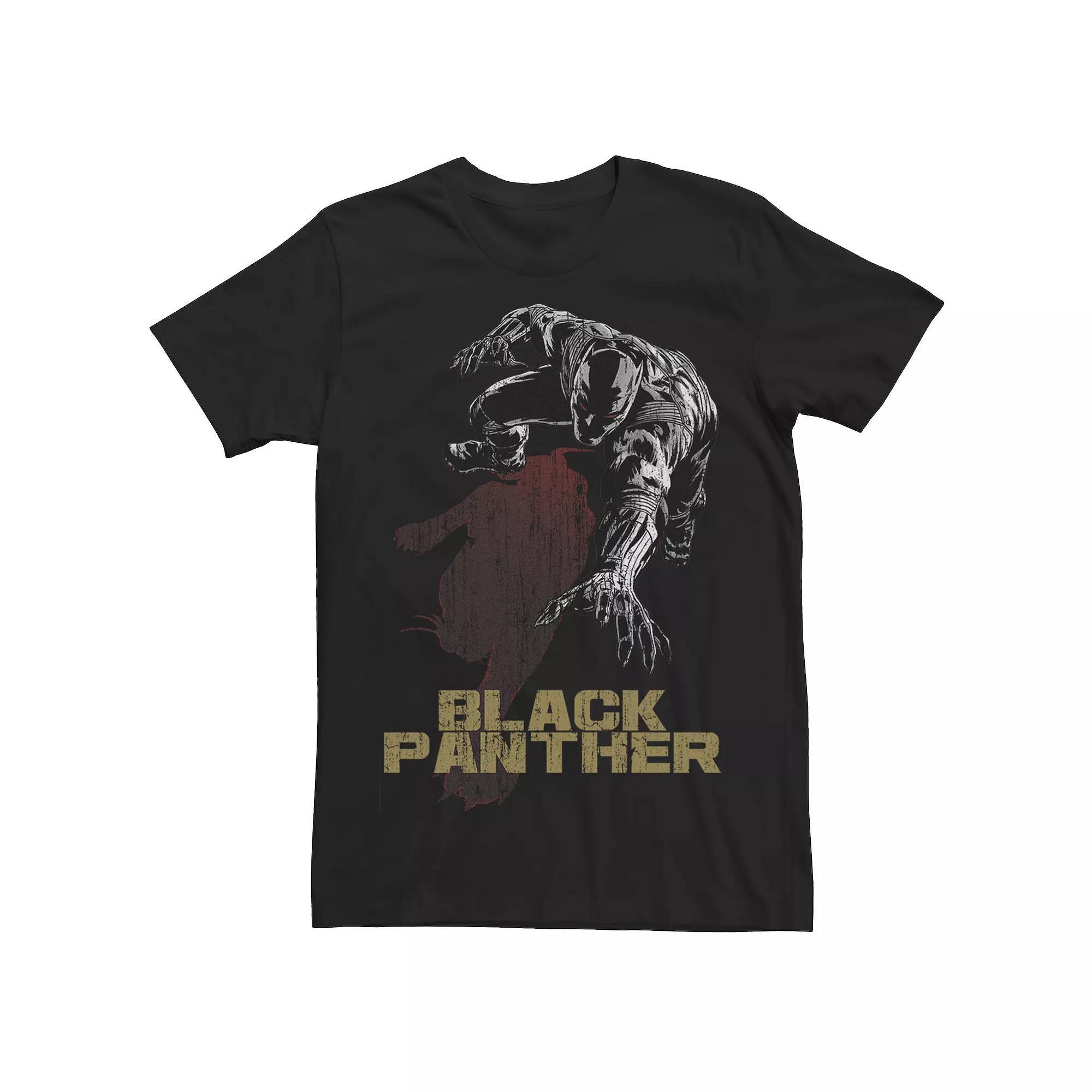 Men's Marvel Black Panther Sneaky Reachy Pouncey Kitty Tee, Size: Small Product Image