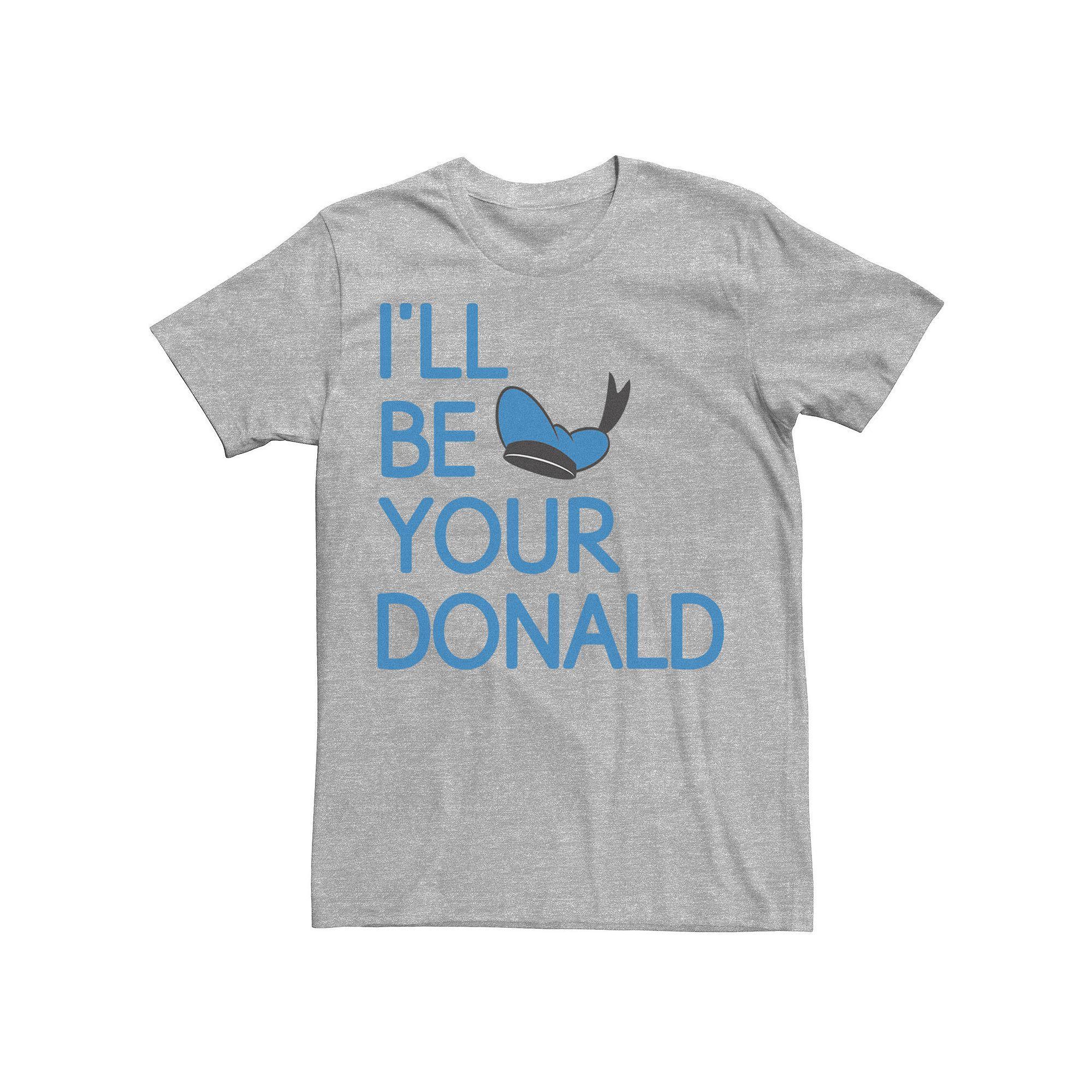 Disney's Donald Duck I'll Be Your Donald Valentine's Day Men's Tee,  Product Image