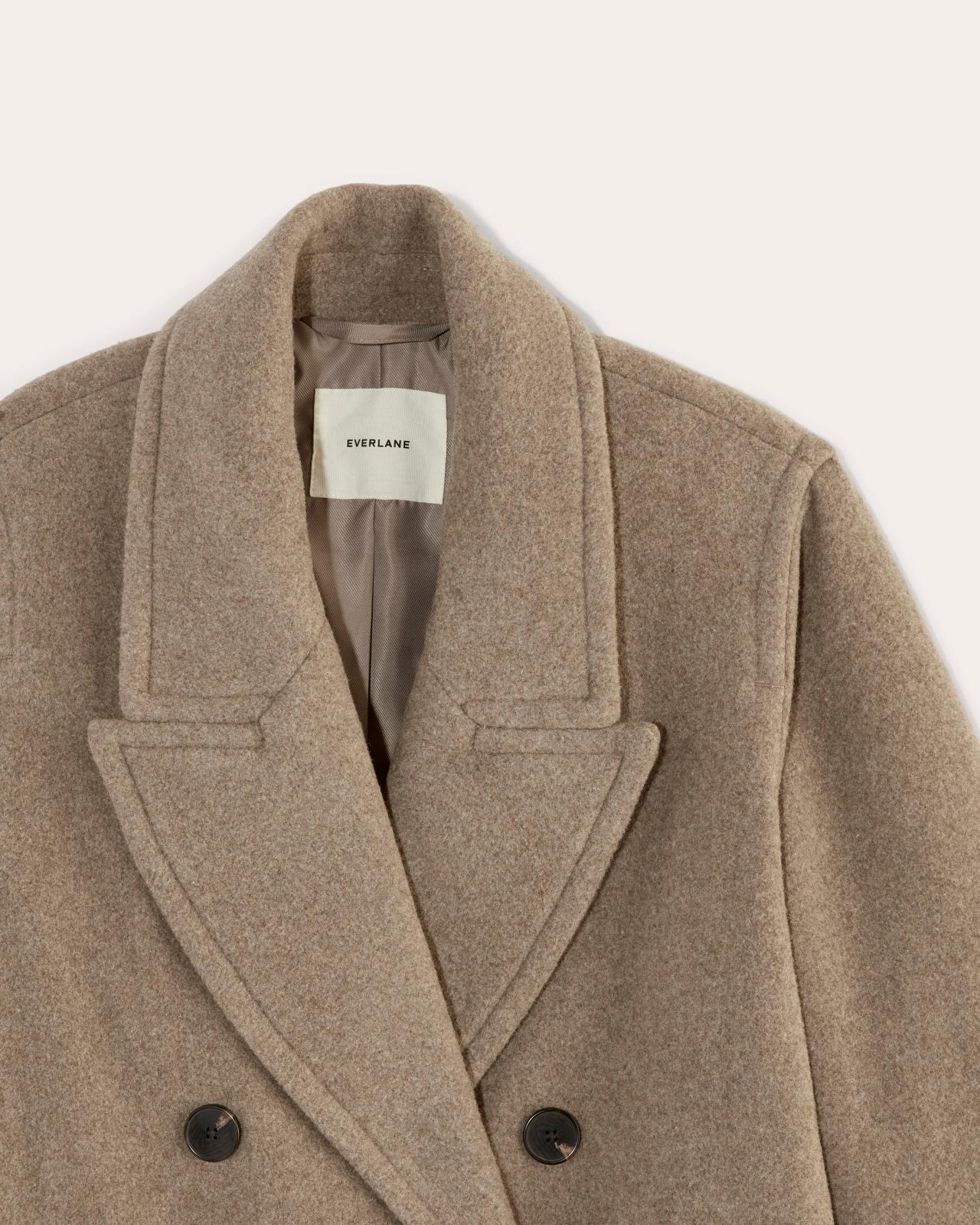 Womens Double-Breasted Coat in Wool by Everlane Product Image