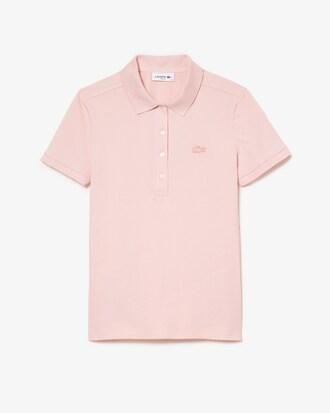 L.12.D Slim Fit Stretch Piqué Polo Shirt Product Image