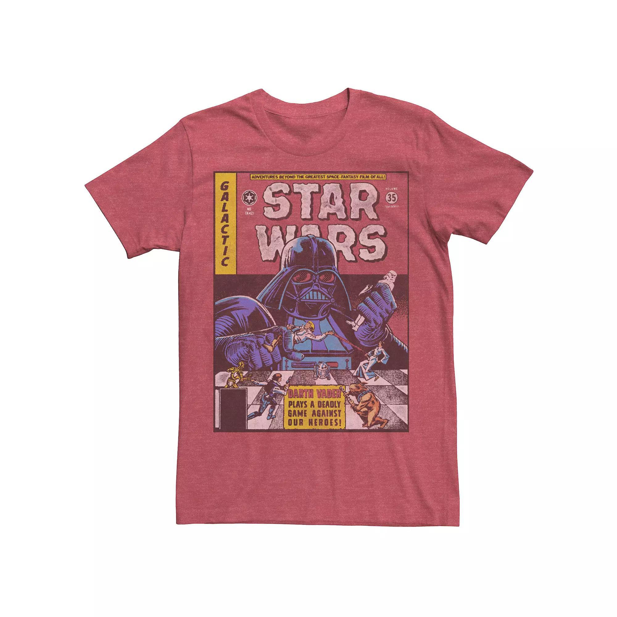 Men's Star Wars Darth Vader Plays A Dangerous Game Tee,  Product Image