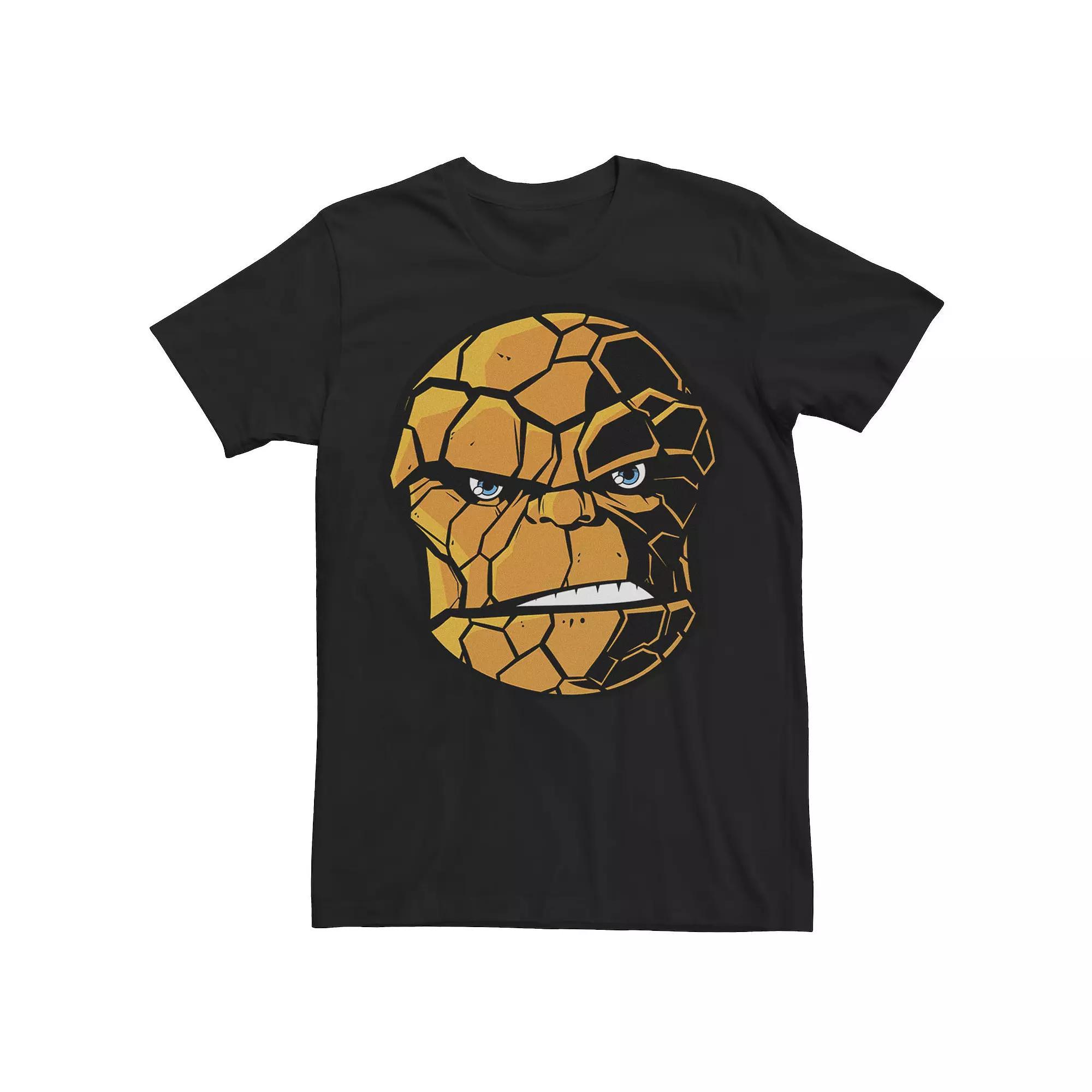 Men's Marvel Fantastic Four The Thing Big Face Tee,  Product Image